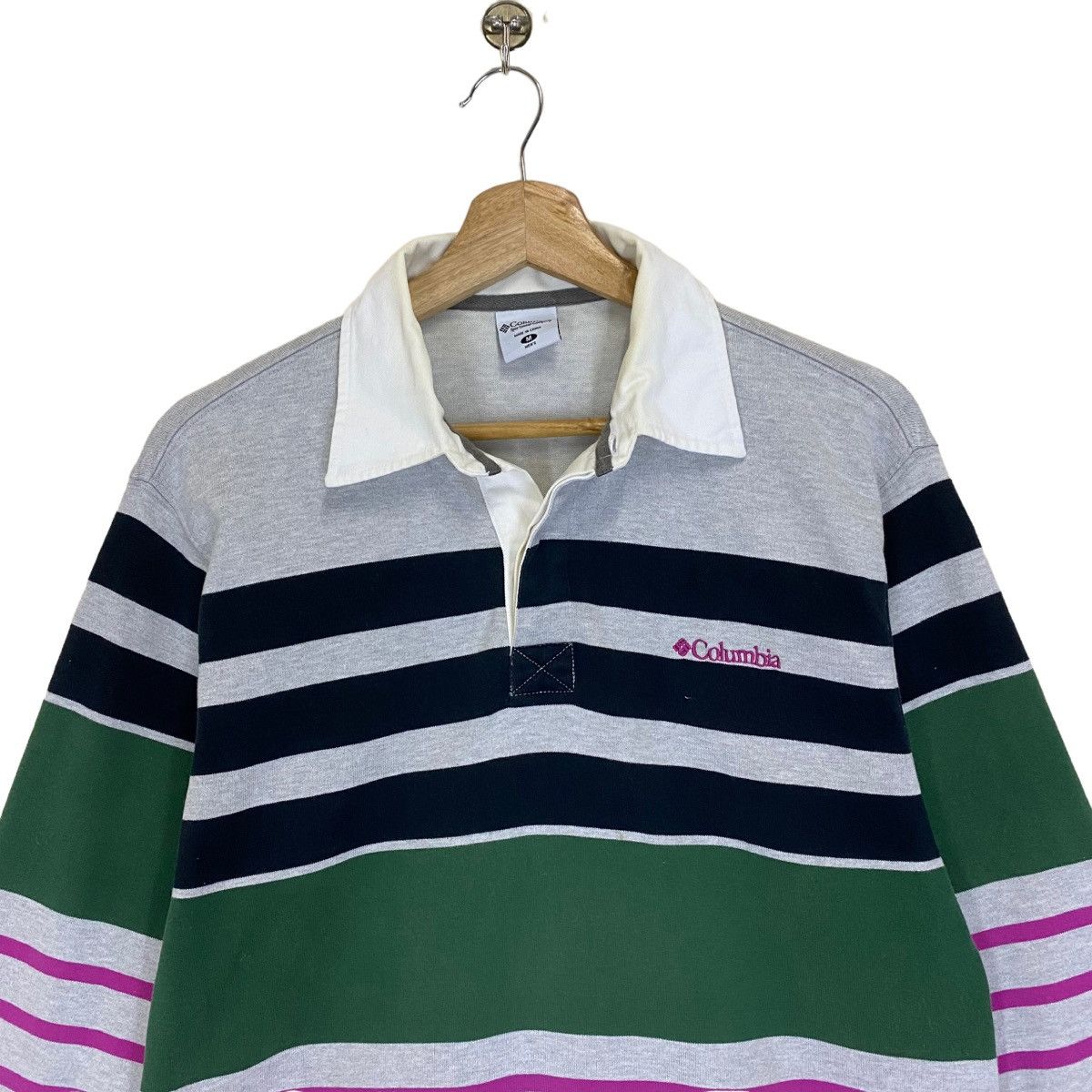 Columbia × Vintage Vintage Columbia Polo Rugby Small Logo Size US M / EU 48-50 / 2 - 4 Thumbnail