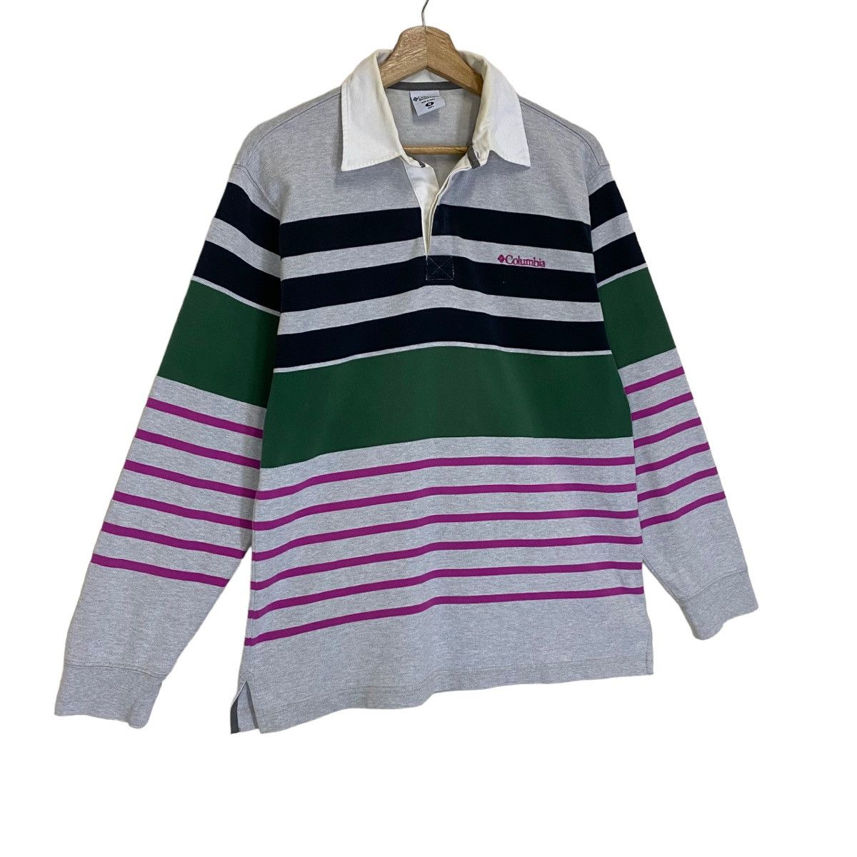 Columbia × Vintage Vintage Columbia Polo Rugby Small Logo Size US M / EU 48-50 / 2 - 2 Thumbnail