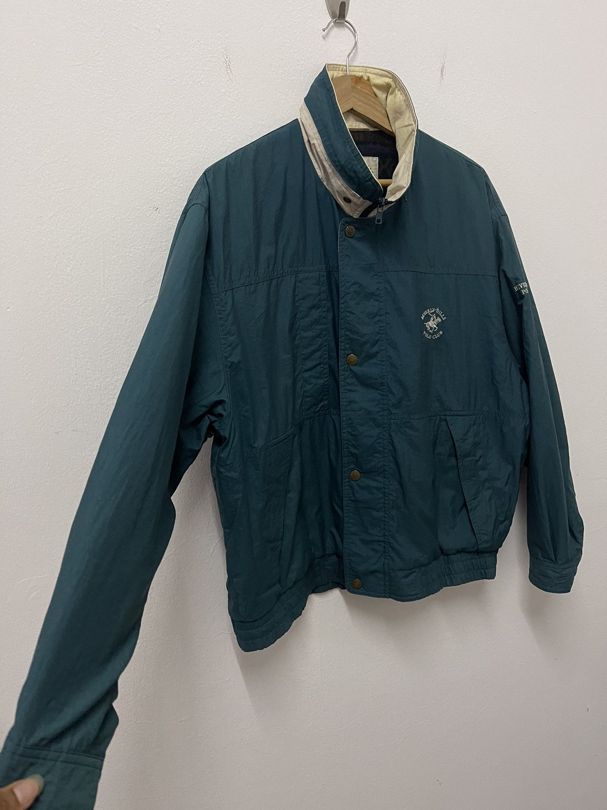 Beverly Hills Polo Club Vtg Beverly Hills Polo Club MiniLogo Embroidery Ligh Jacket Size US L / EU 52-54 / 3 - 2 Thumbnail