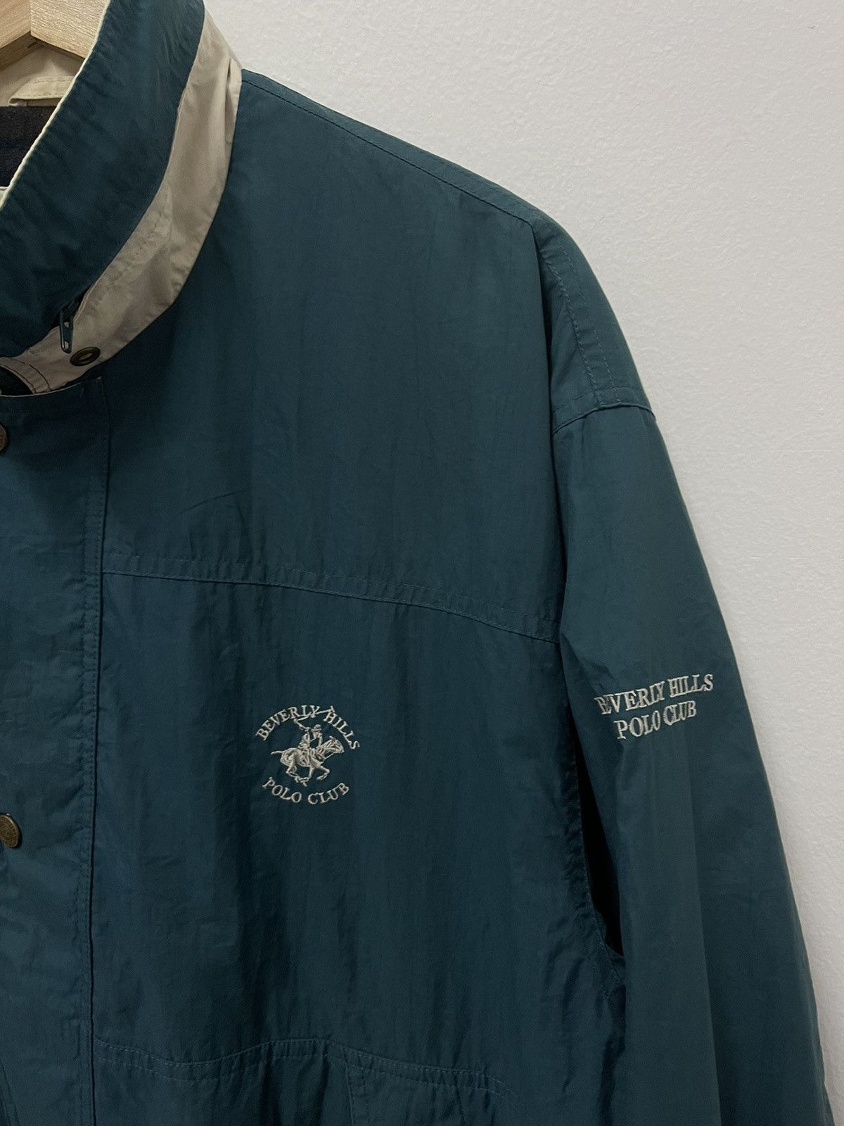 Beverly Hills Polo Club Vtg Beverly Hills Polo Club MiniLogo Embroidery Ligh Jacket Size US L / EU 52-54 / 3 - 3 Thumbnail
