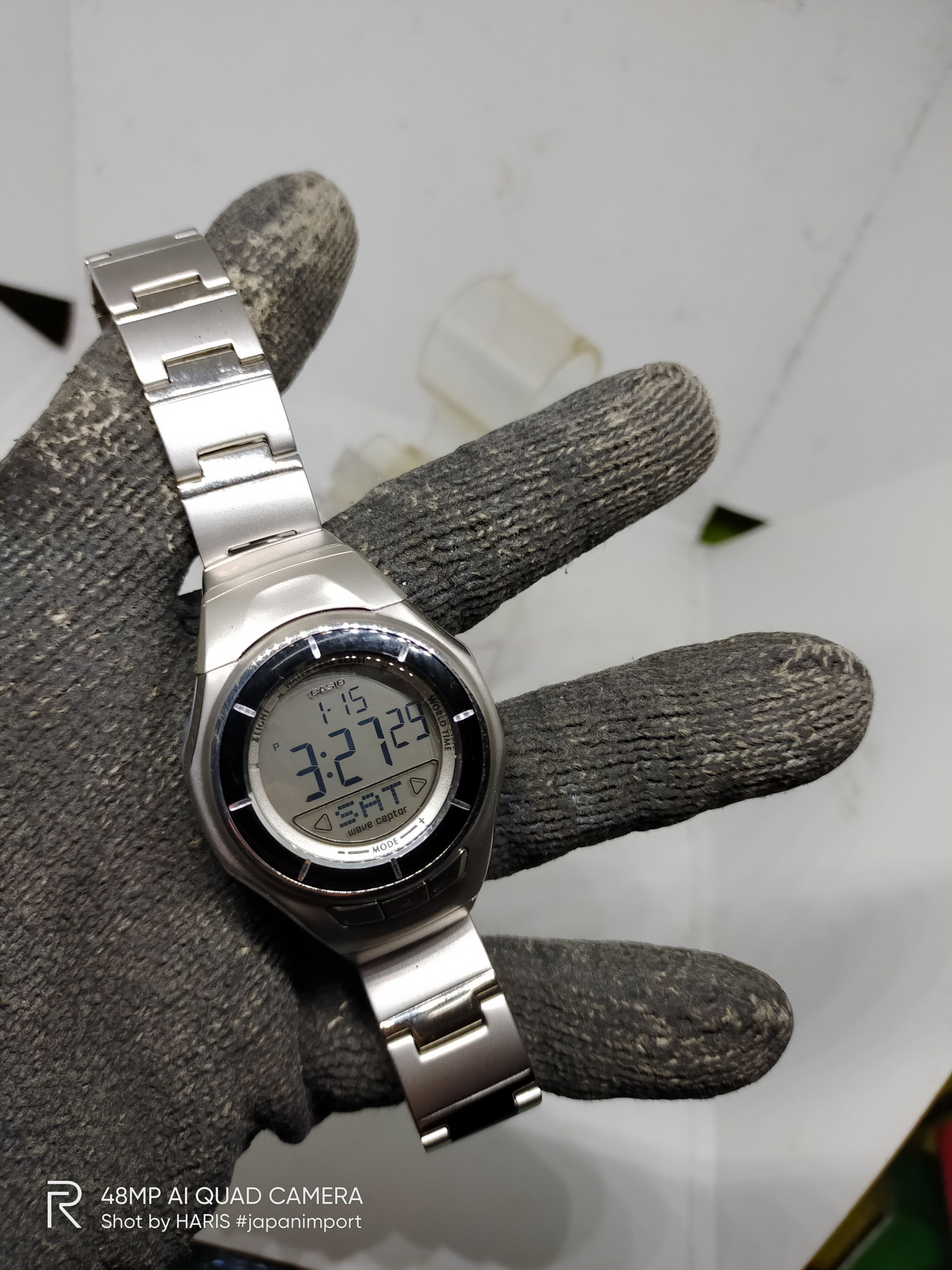 Casio × Japanese Brand × Vintage Vintage 💥 WATCH BY CASIO WAVE CEPTOR (LWV-101J) Size ONE SIZE - 6 Thumbnail