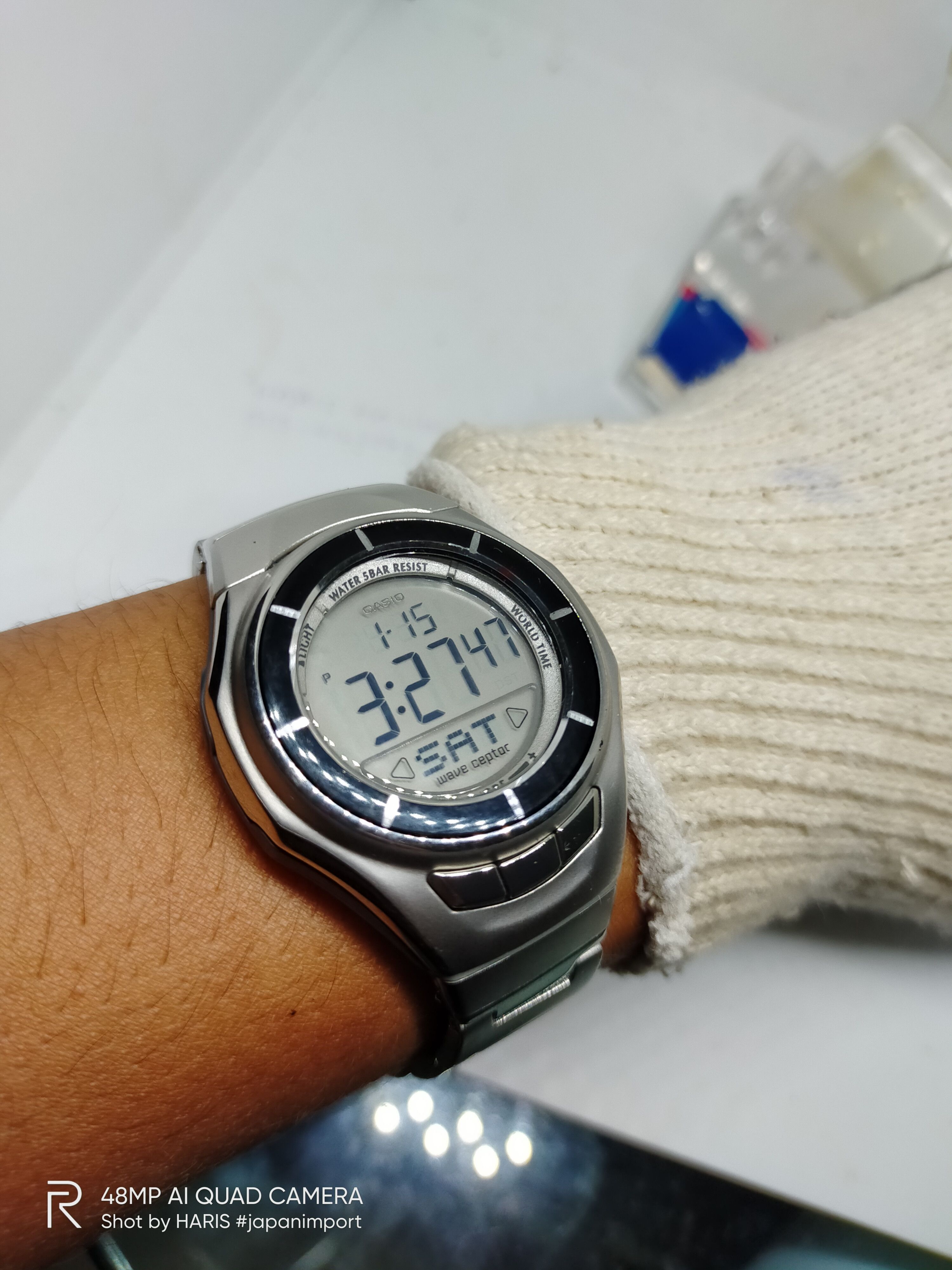 Casio × Japanese Brand × Vintage Vintage 💥 WATCH BY CASIO WAVE CEPTOR (LWV-101J) Size ONE SIZE - 2 Thumbnail