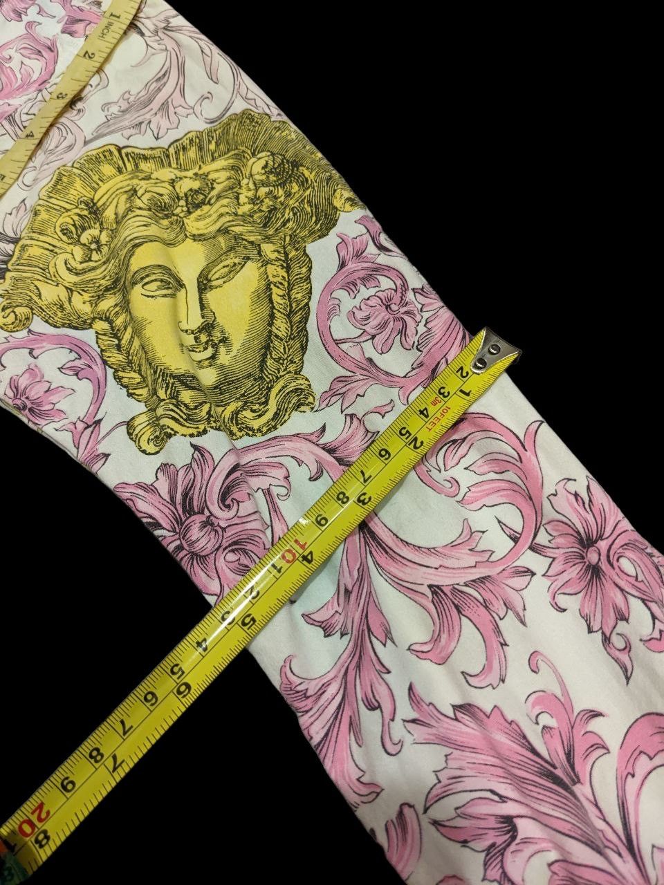 Other S/S 1973 G. VERSACE ALLOVER FULLPRINT PASTEL BAROQUE MEDUSA Size US XS / EU 42 / 0 - 15 Thumbnail