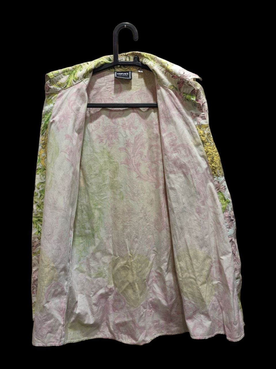 Other S/S 1973 G. VERSACE ALLOVER FULLPRINT PASTEL BAROQUE MEDUSA Size US XS / EU 42 / 0 - 11 Thumbnail