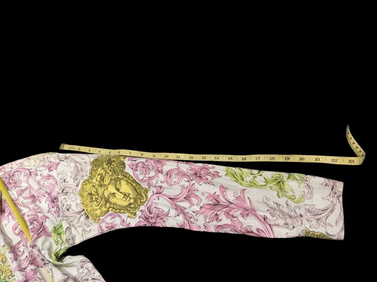 Other S/S 1973 G. VERSACE ALLOVER FULLPRINT PASTEL BAROQUE MEDUSA Size US XS / EU 42 / 0 - 13 Thumbnail