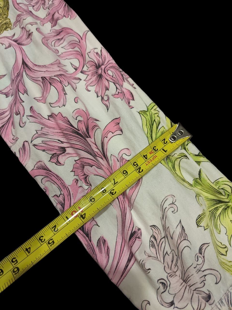 Other S/S 1973 G. VERSACE ALLOVER FULLPRINT PASTEL BAROQUE MEDUSA Size US XS / EU 42 / 0 - 16 Thumbnail