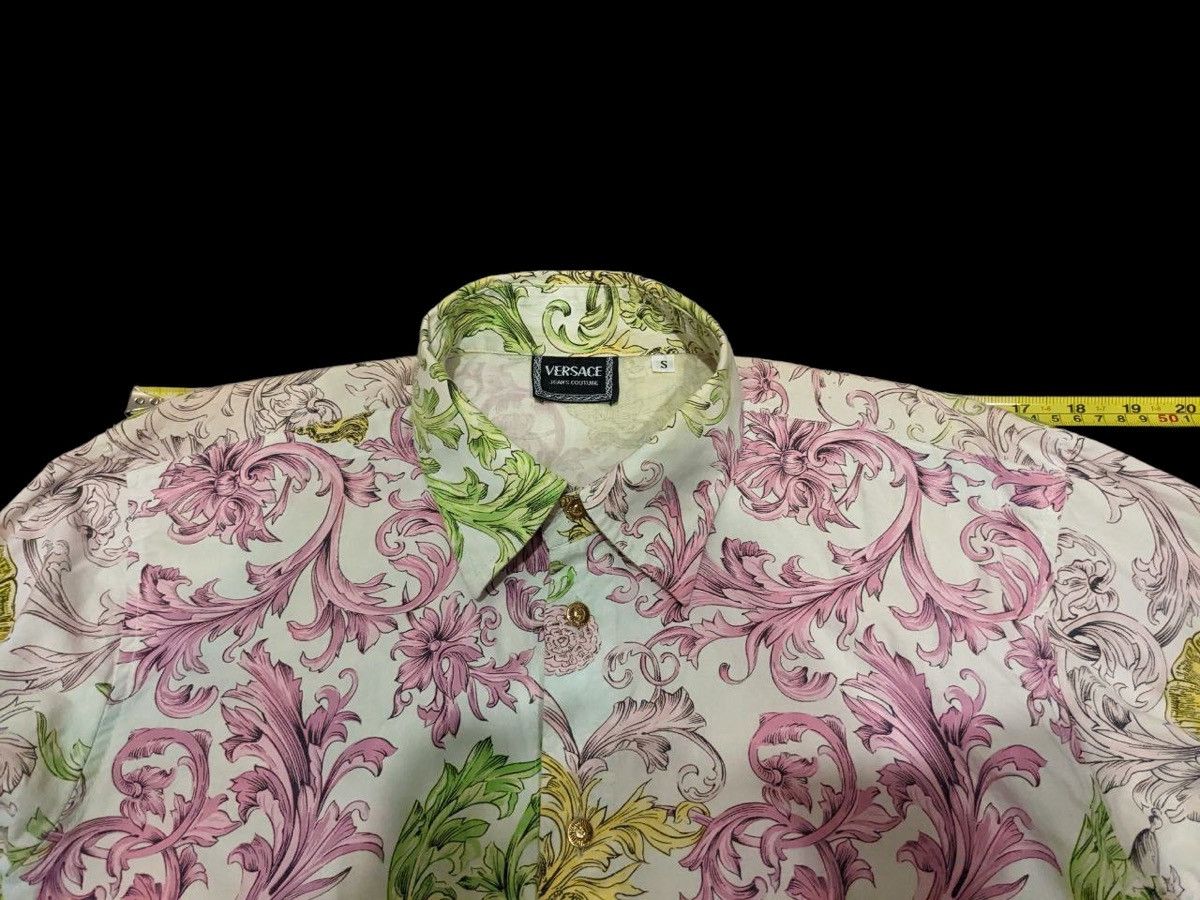 Other S/S 1973 G. VERSACE ALLOVER FULLPRINT PASTEL BAROQUE MEDUSA Size US XS / EU 42 / 0 - 19 Thumbnail