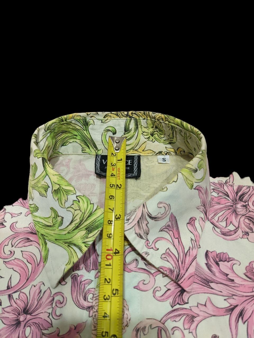 Other S/S 1973 G. VERSACE ALLOVER FULLPRINT PASTEL BAROQUE MEDUSA Size US XS / EU 42 / 0 - 20 Thumbnail