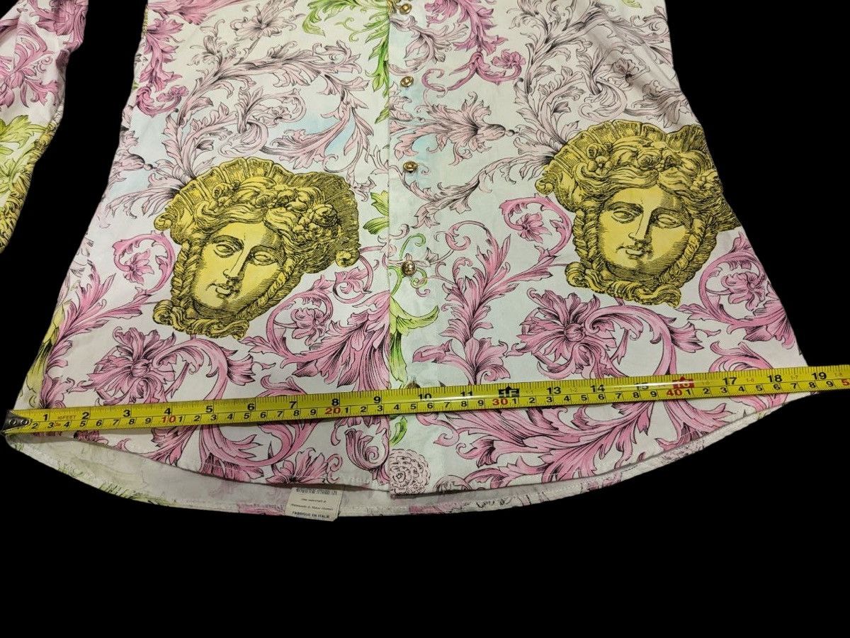 Other S/S 1973 G. VERSACE ALLOVER FULLPRINT PASTEL BAROQUE MEDUSA Size US XS / EU 42 / 0 - 18 Thumbnail