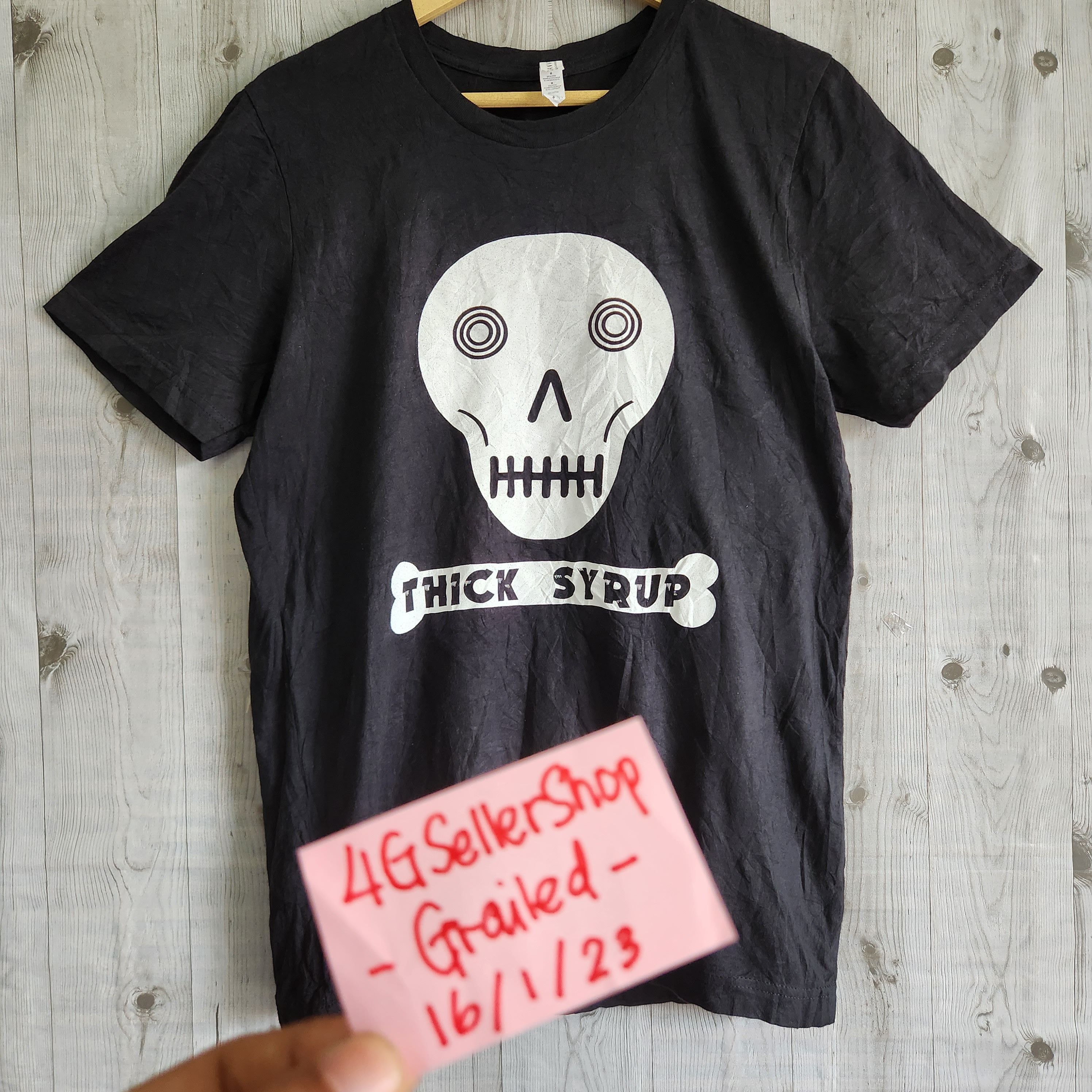 Band Tees × Canvas Thick Syrup Punk Metal Rock Band Tees Size US M / EU 48-50 / 2 - 17 Thumbnail