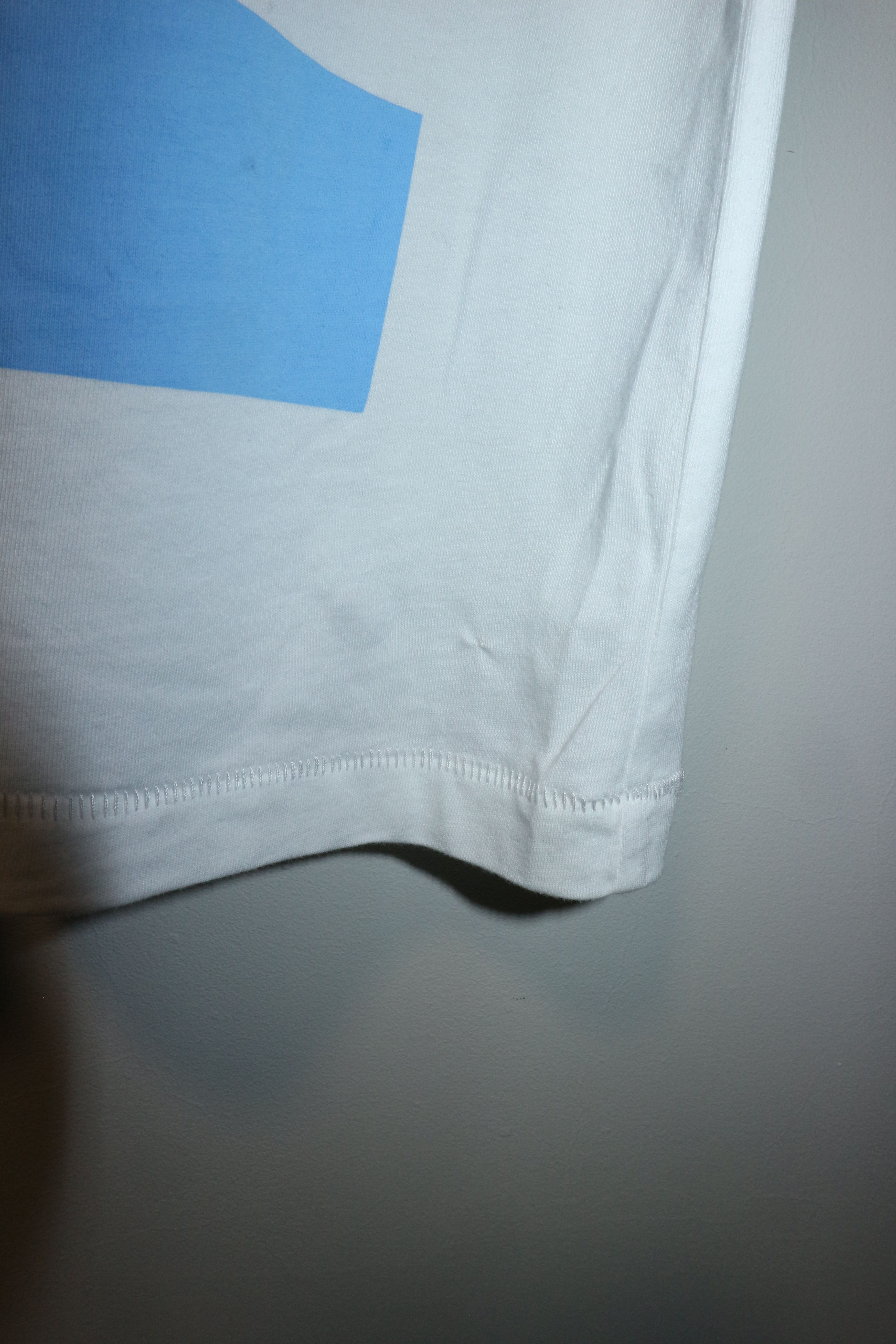 Helmut Lang Embroidered logo stripes t-shirt Size US XXL / EU 58 / 5 - 4 Thumbnail