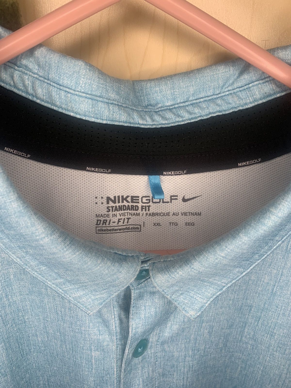Nike Nike Golf Polo Size US XXL / EU 58 / 5 - 2 Thumbnail