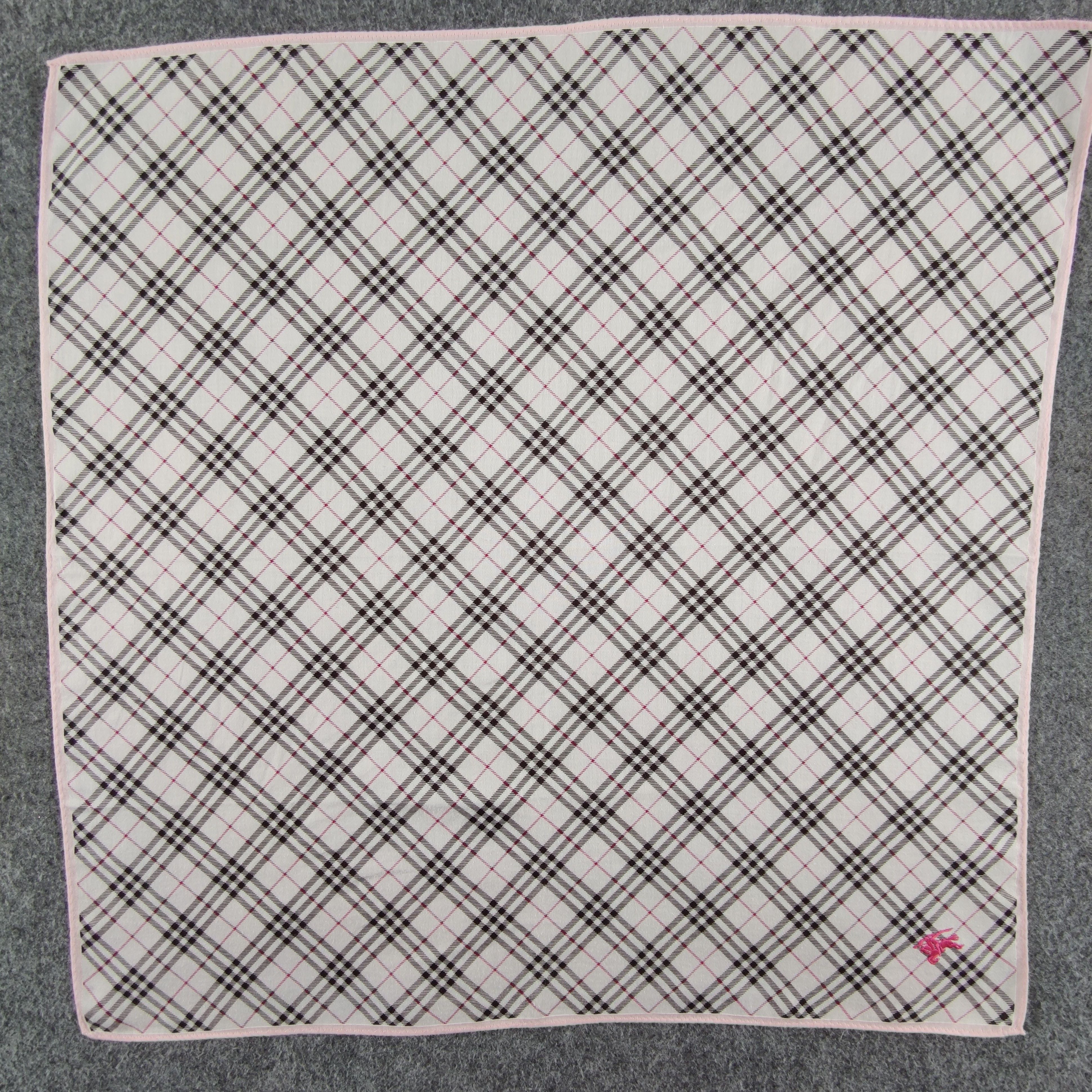 Burberry × Vintage Burberry Handkerchief/Neckerchief/Bandana Size ONE SIZE - 2 Thumbnail