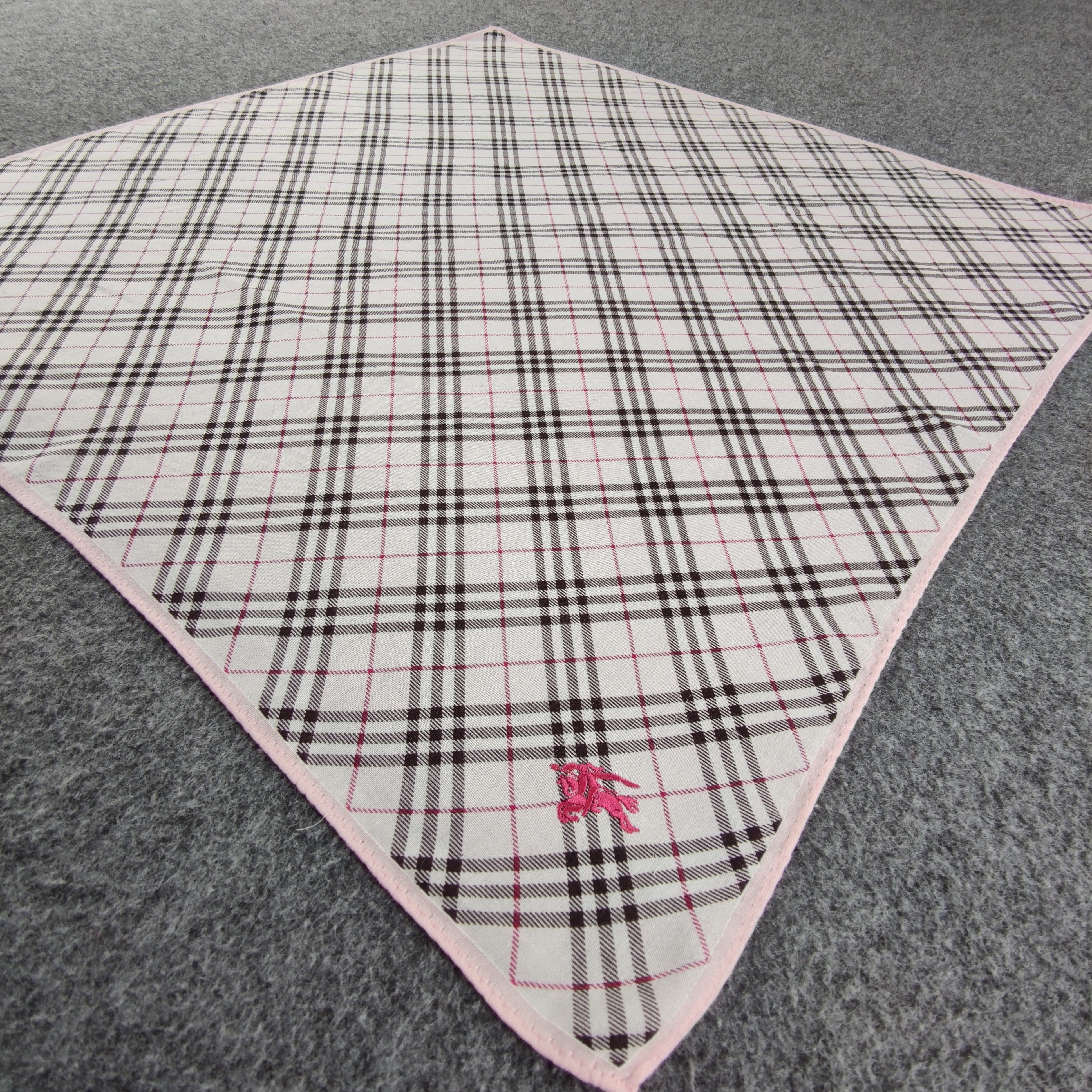 Burberry × Vintage Burberry Handkerchief/Neckerchief/Bandana Size ONE SIZE - 3 Thumbnail