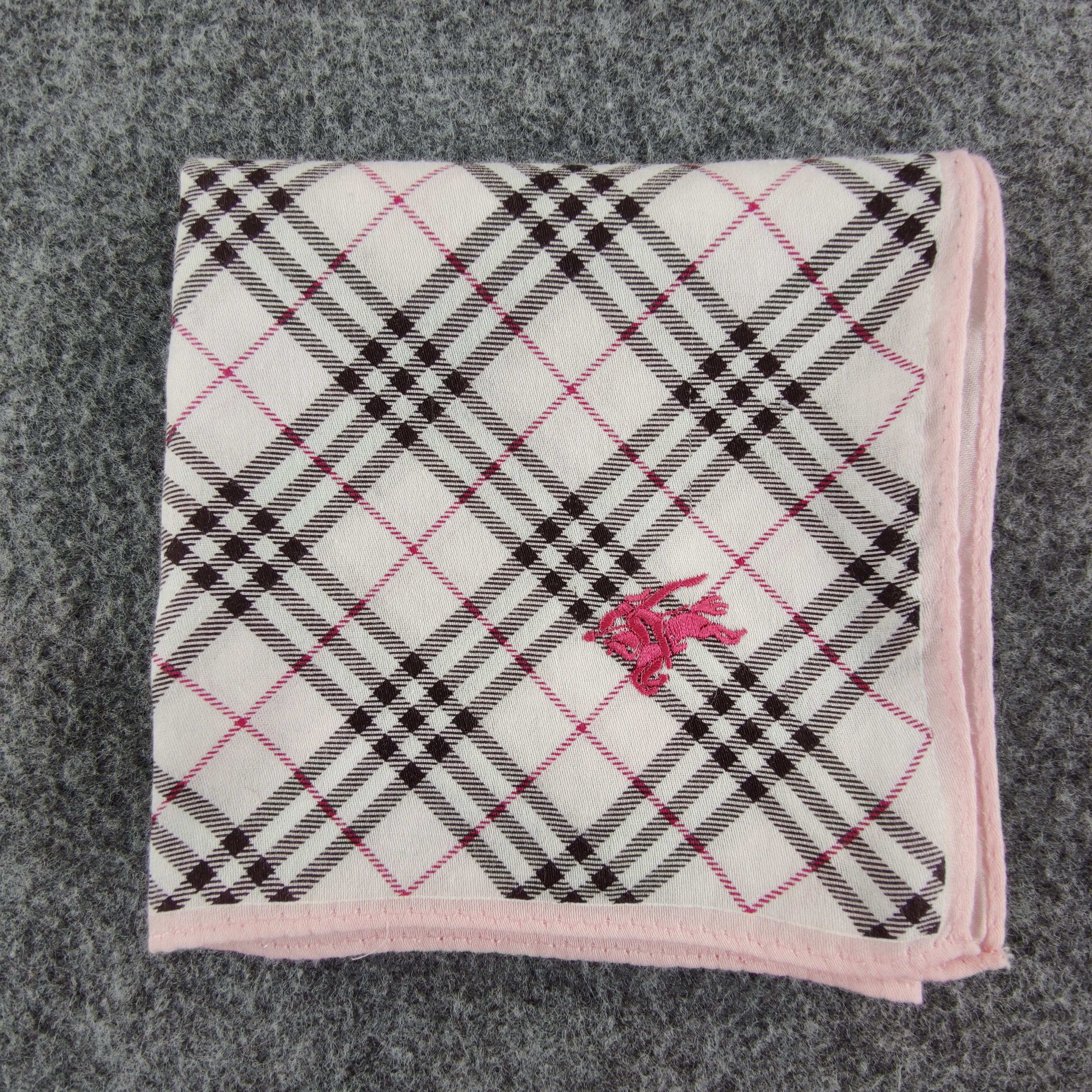 Burberry × Vintage Burberry Handkerchief/Neckerchief/Bandana Size ONE SIZE - 4 Thumbnail