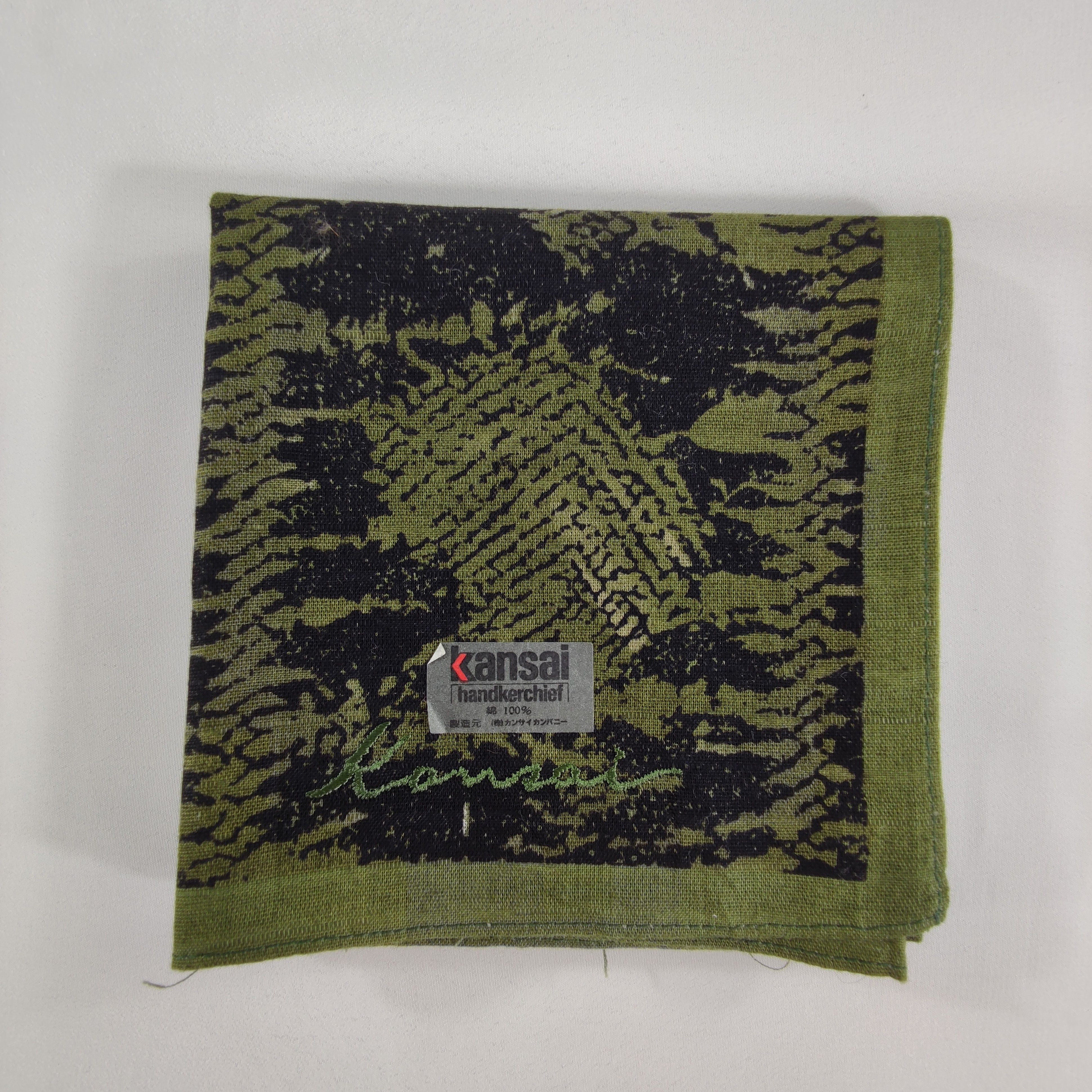 Kansai Yamamoto Kansai Yamamoto Handkerchief/Neckerchief/Bandana HC236 Size ONE SIZE - 4 Thumbnail