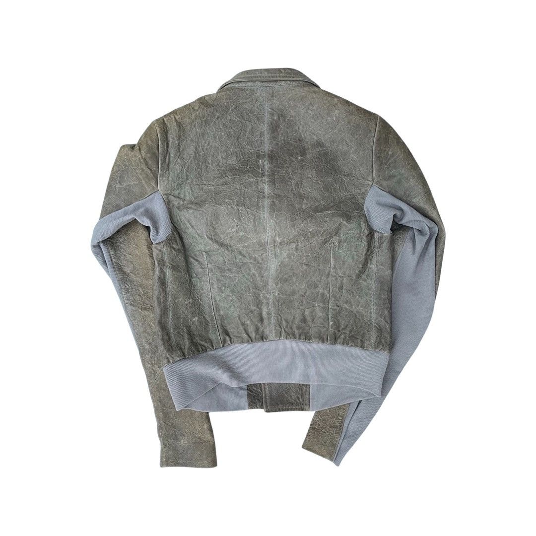 leather Rick Owens rider’s jacket