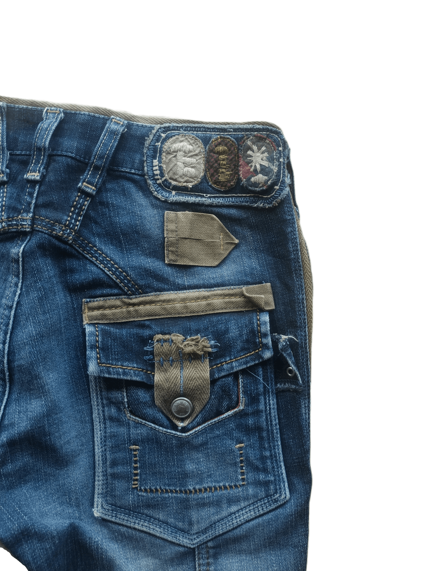 Marithe + Francois Girbaud × Seditionaries MFG Bondage Short Denim on Vivienne Westwood Style Size 27" / US 4 / IT 40 - 3 Thumbnail