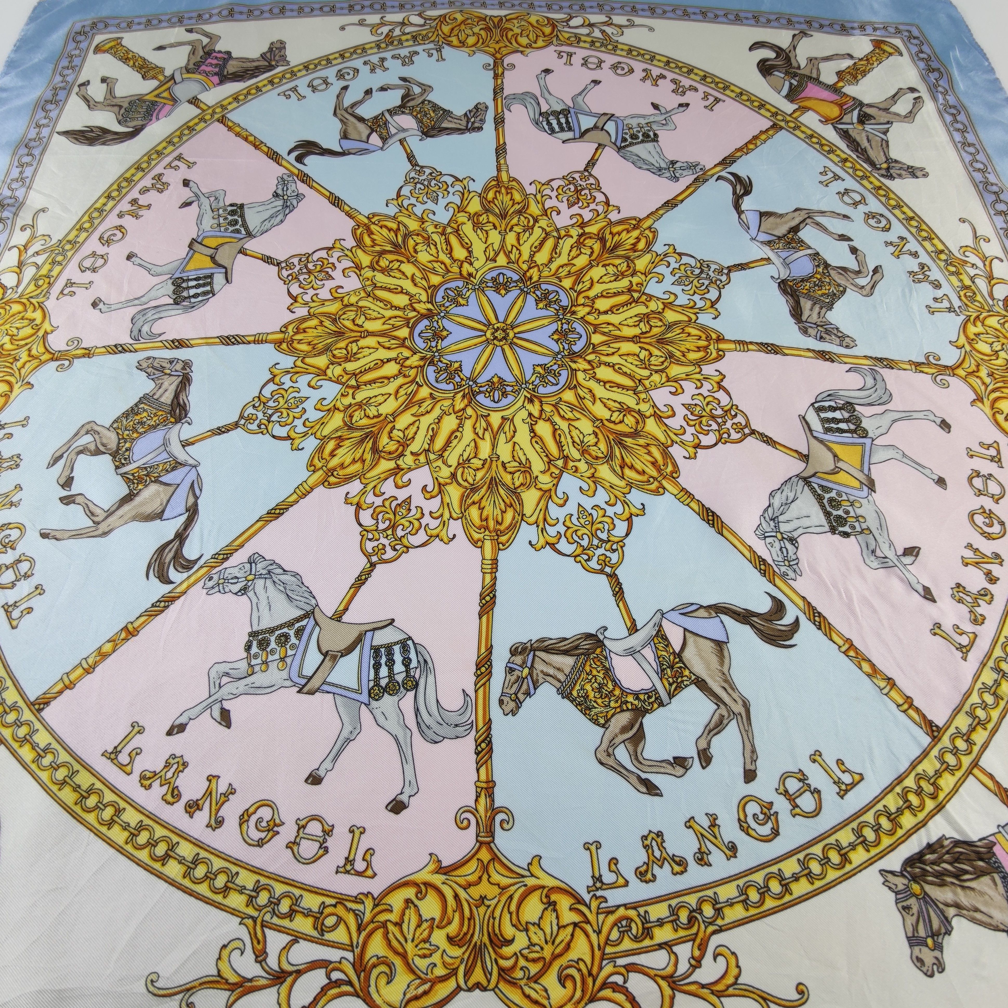 Lancel Lancel Silk Scarf Size ONE SIZE - 3 Thumbnail