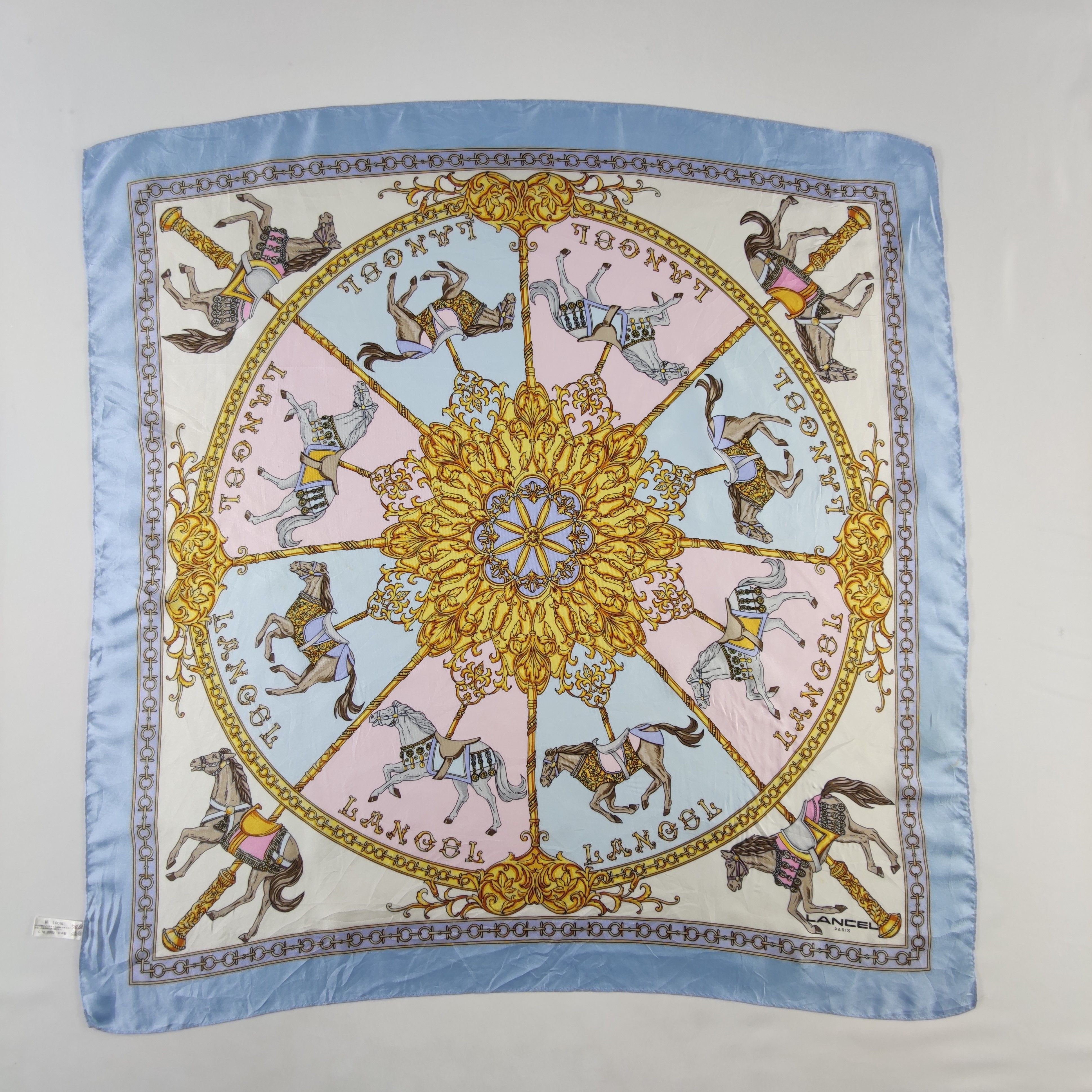 Lancel Lancel Silk Scarf Size ONE SIZE - 2 Thumbnail