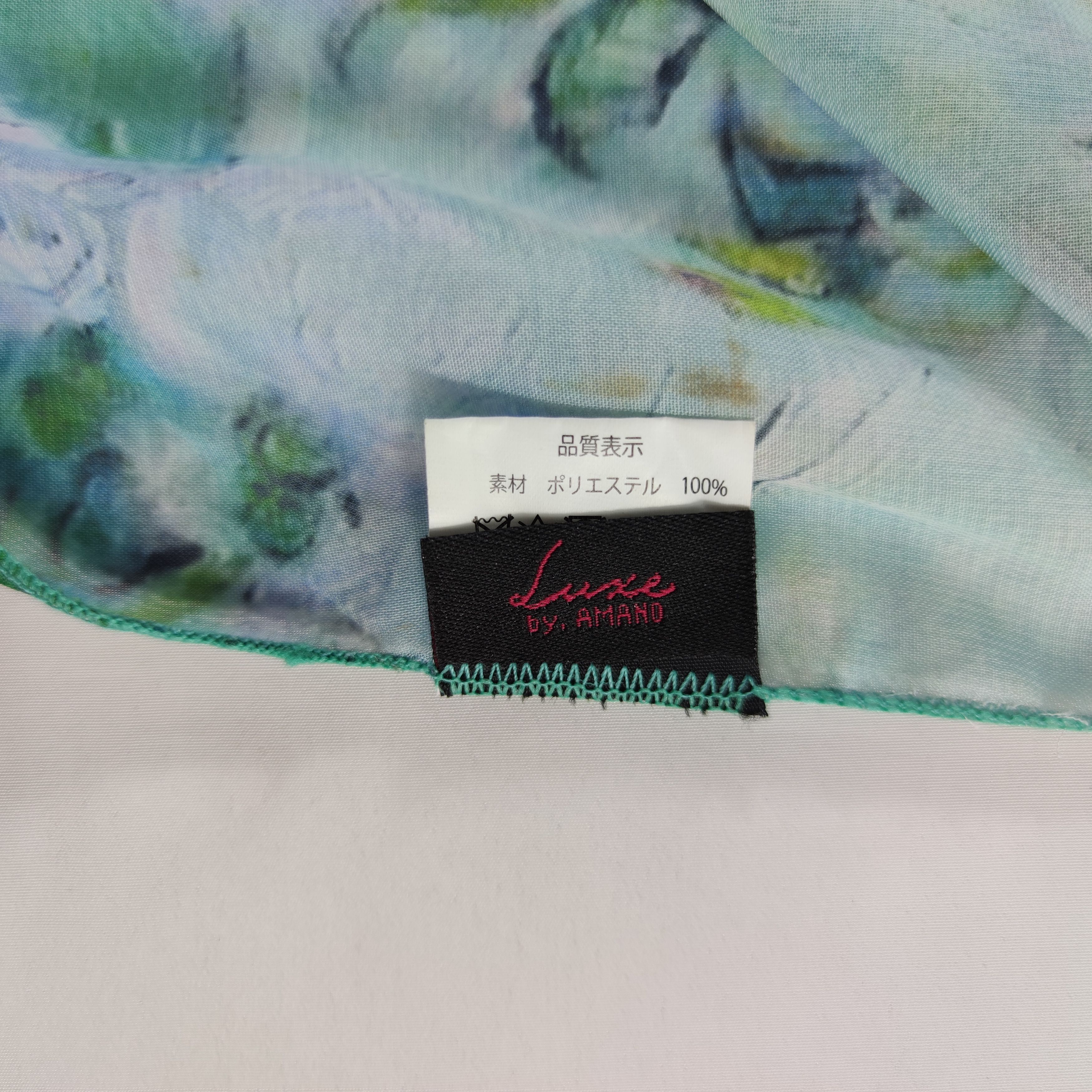 Other × Vintage Amano Silk Scarf Size ONE SIZE - 5 Thumbnail