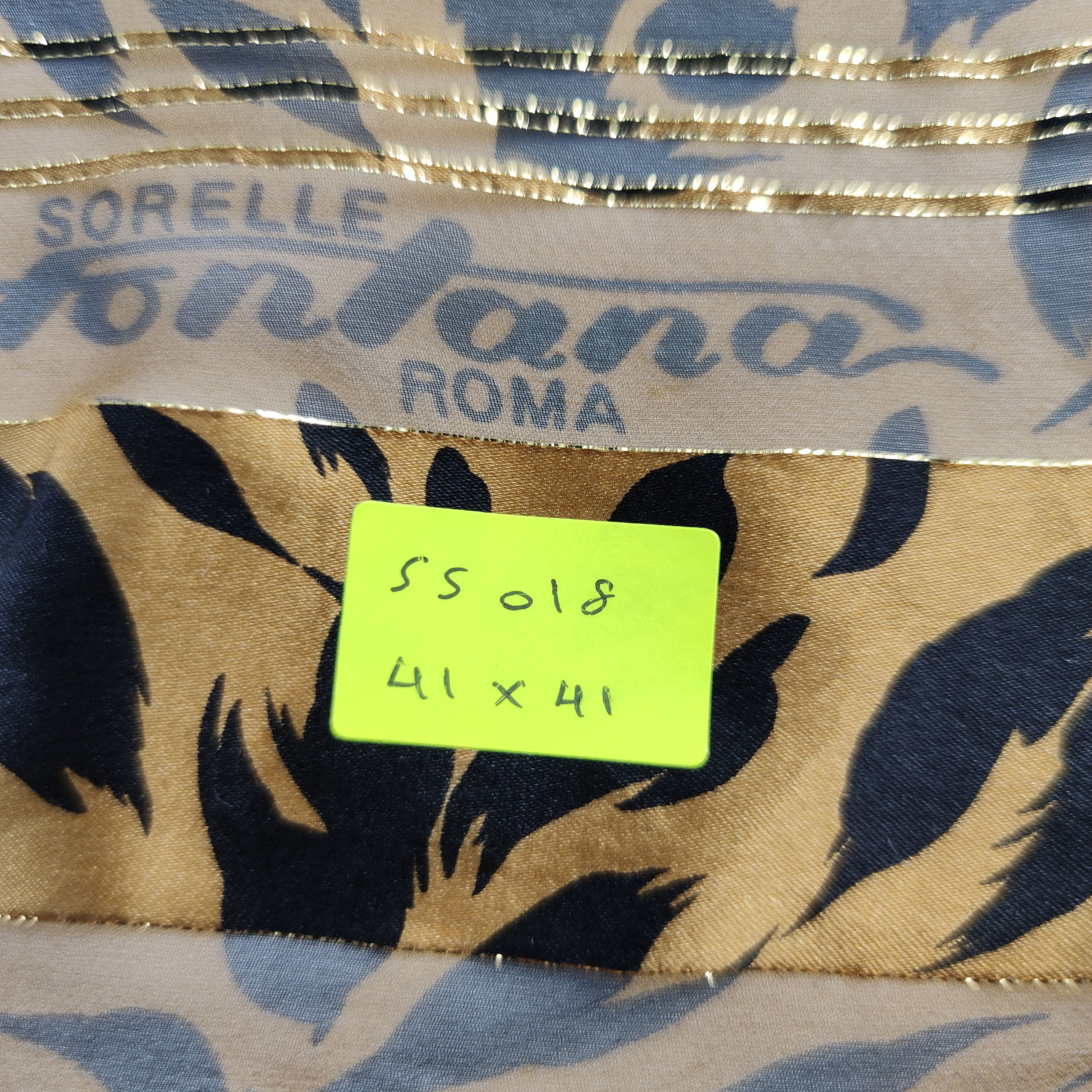 Other × Vintage Sorelle Fontana Silk Scarf Size ONE SIZE - 6 Thumbnail