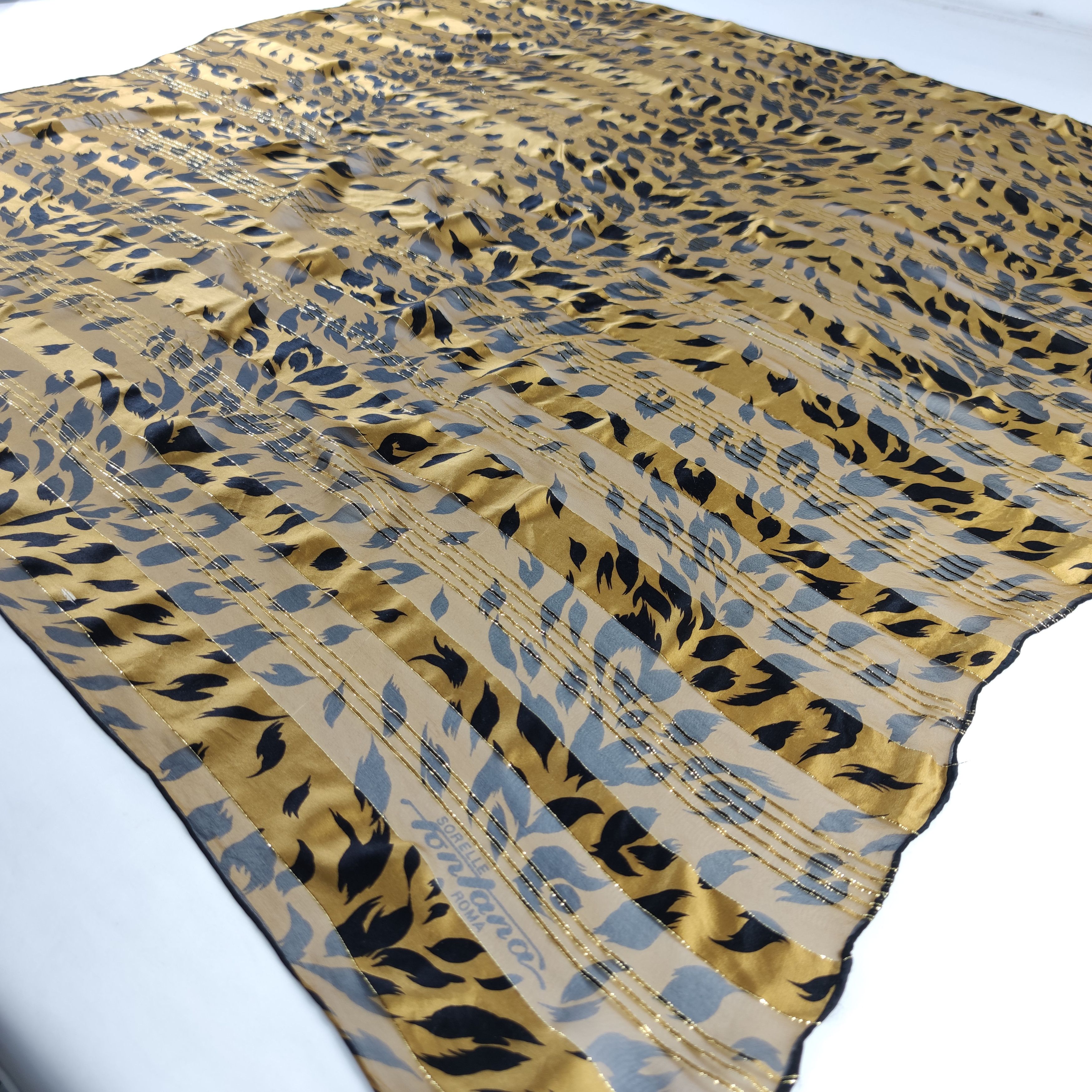 Other × Vintage Sorelle Fontana Silk Scarf Size ONE SIZE - 4 Thumbnail
