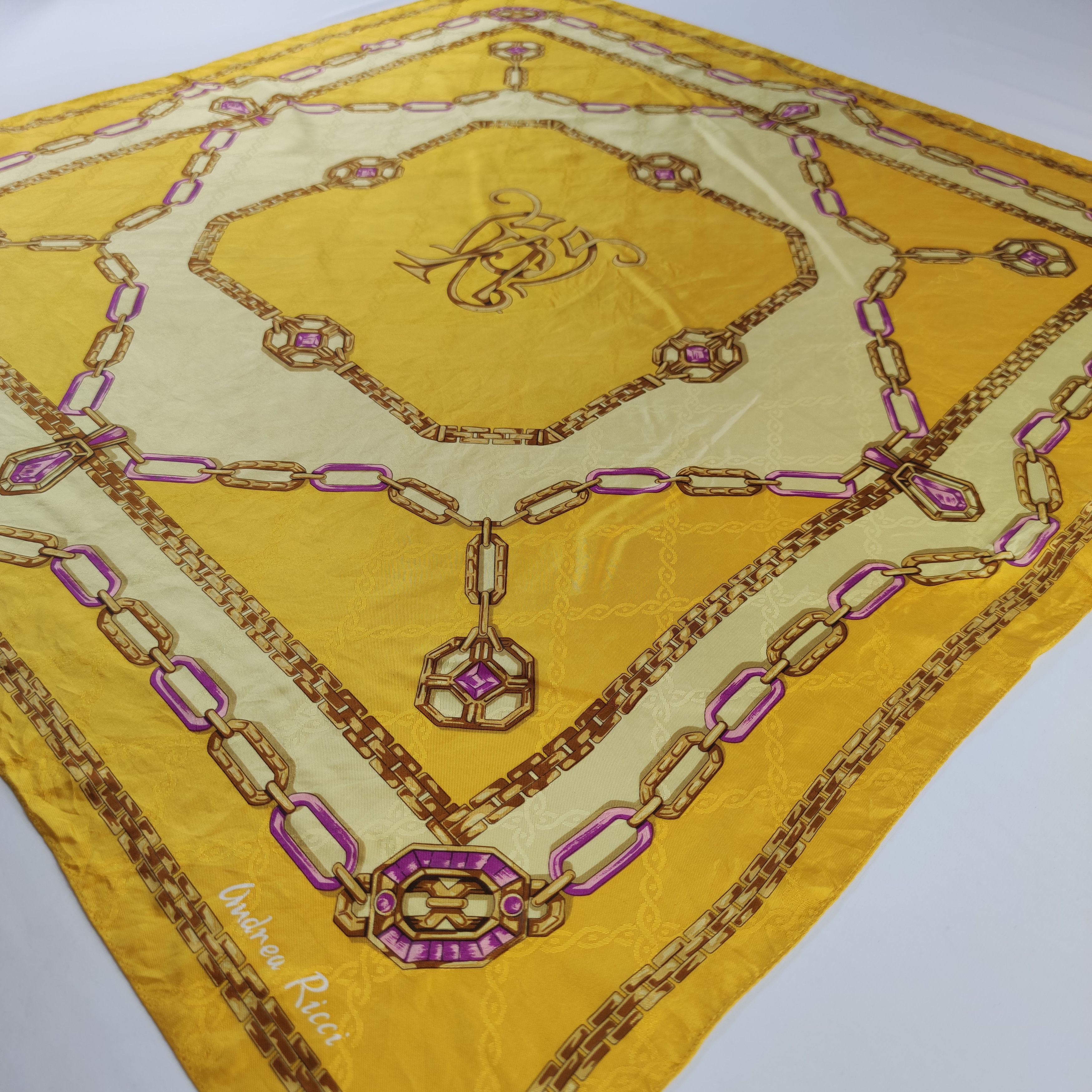 Other × Vintage Andrea Ricci Silk Scarf Size ONE SIZE - 4 Thumbnail