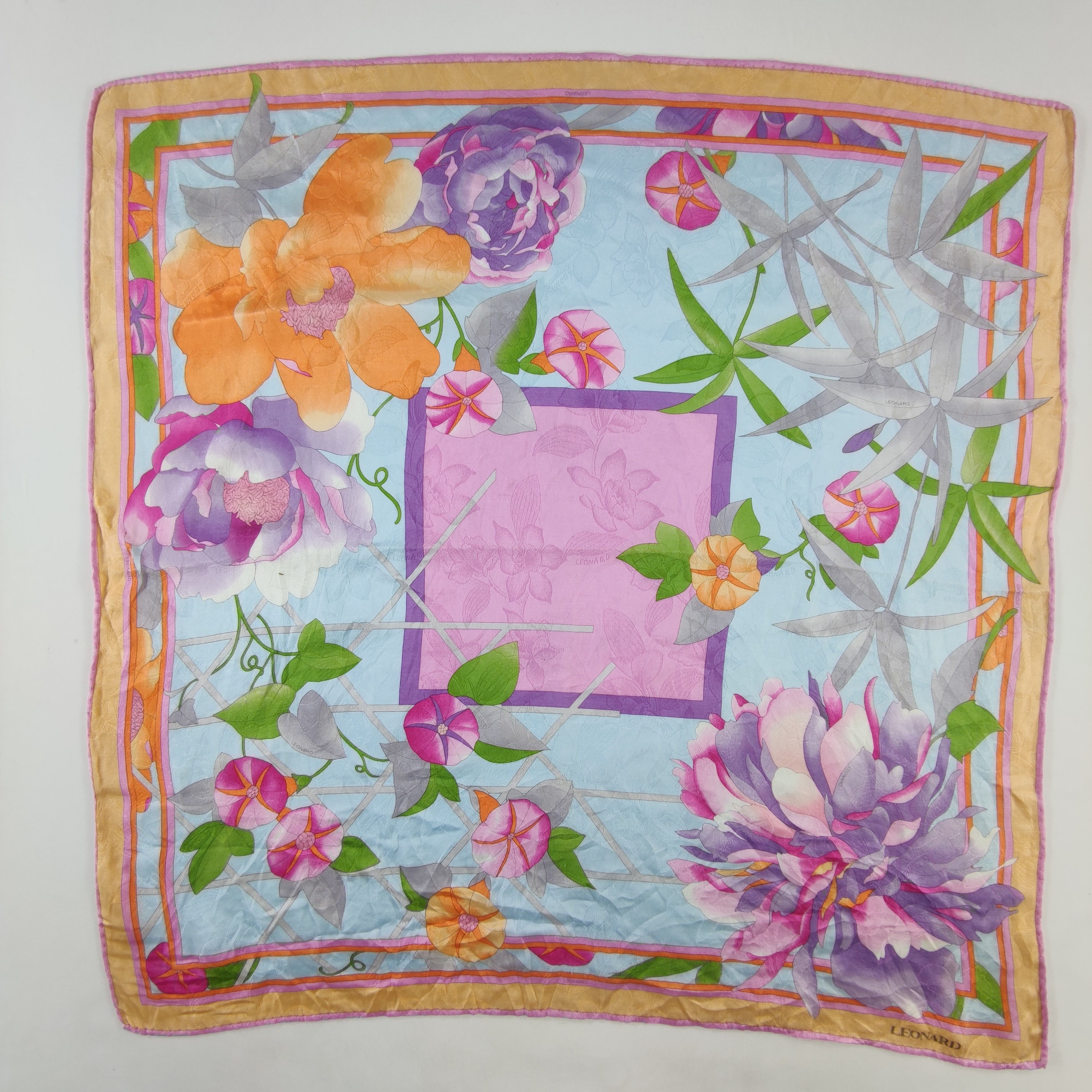 Leonard Paris Leonard Silk Scarf Size ONE SIZE - 2 Thumbnail