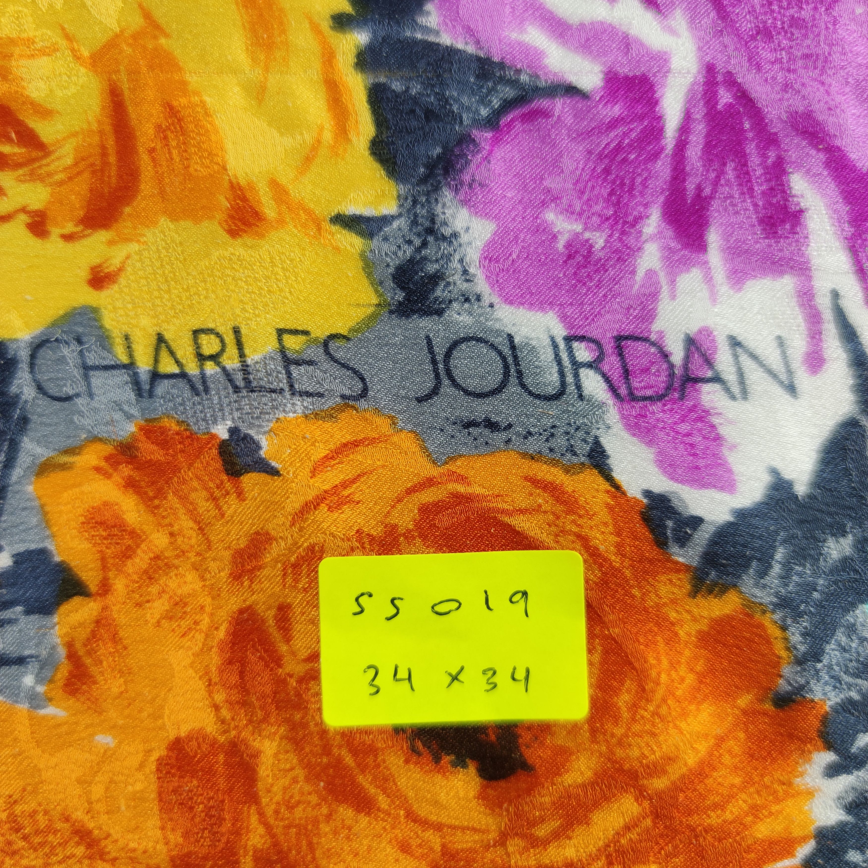 Charles Jourdan Charles Jourdan Silk Scarf Size ONE SIZE - 6 Thumbnail