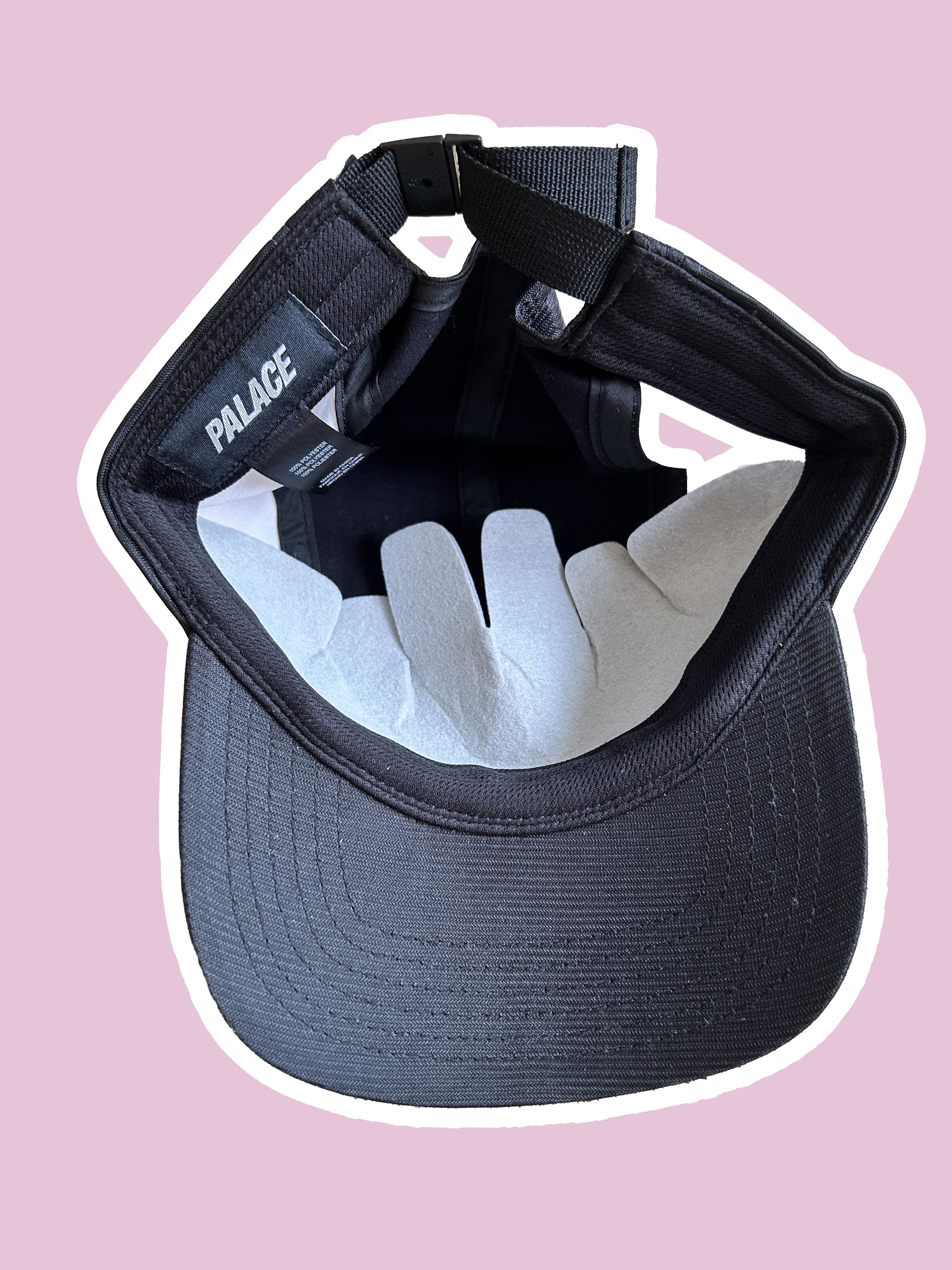 Palace Palace 7 Seven Panel Sport Cap Black P3 Flocka s/s 2016 Size ONE SIZE - 4 Thumbnail