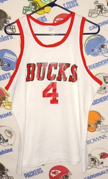 Vintage #3 SHAWN RESPERT Milwaukee Bucks NBA Champion Jersey 48