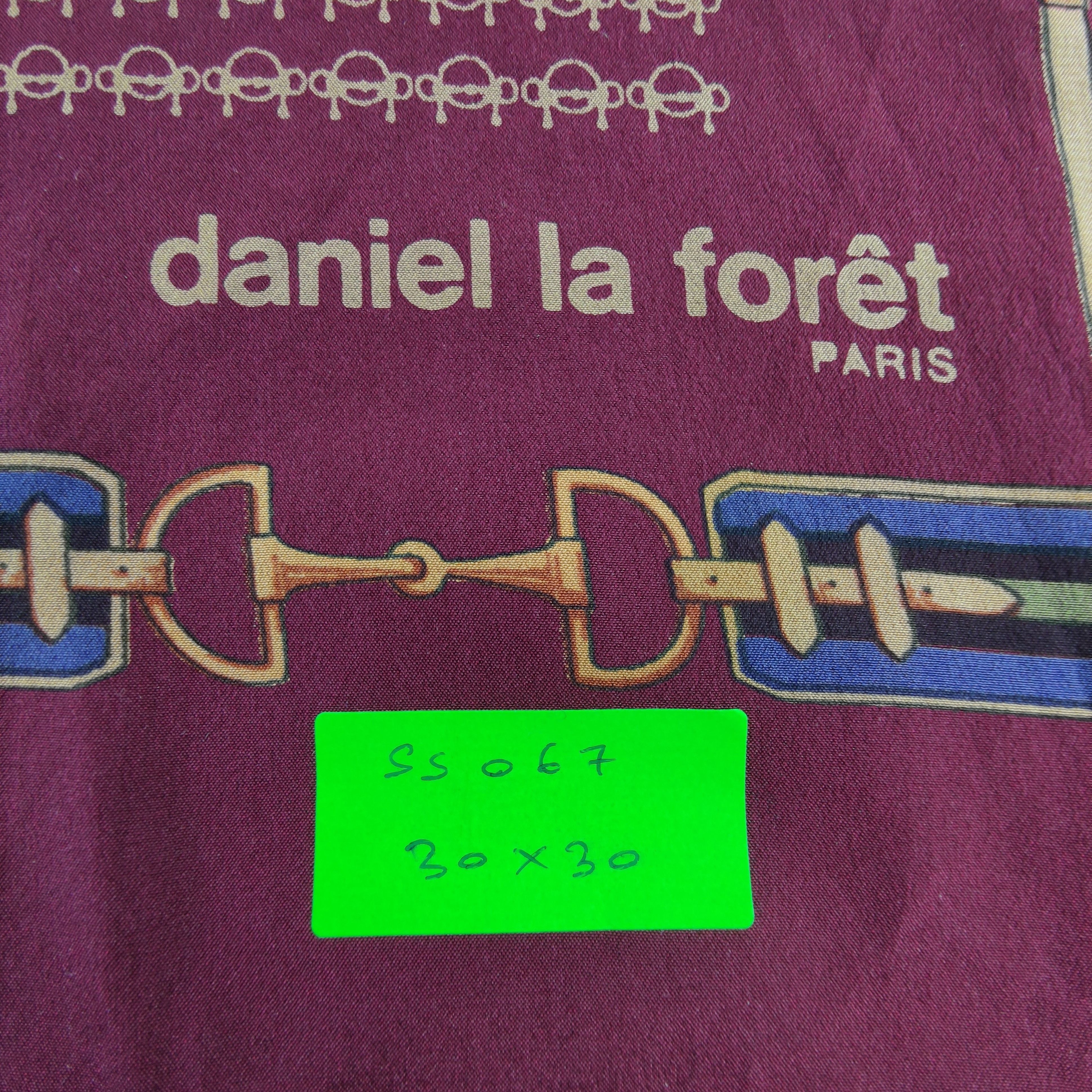 Other × Vintage Daniel la Foret Silk Scarf Size ONE SIZE - 6 Thumbnail