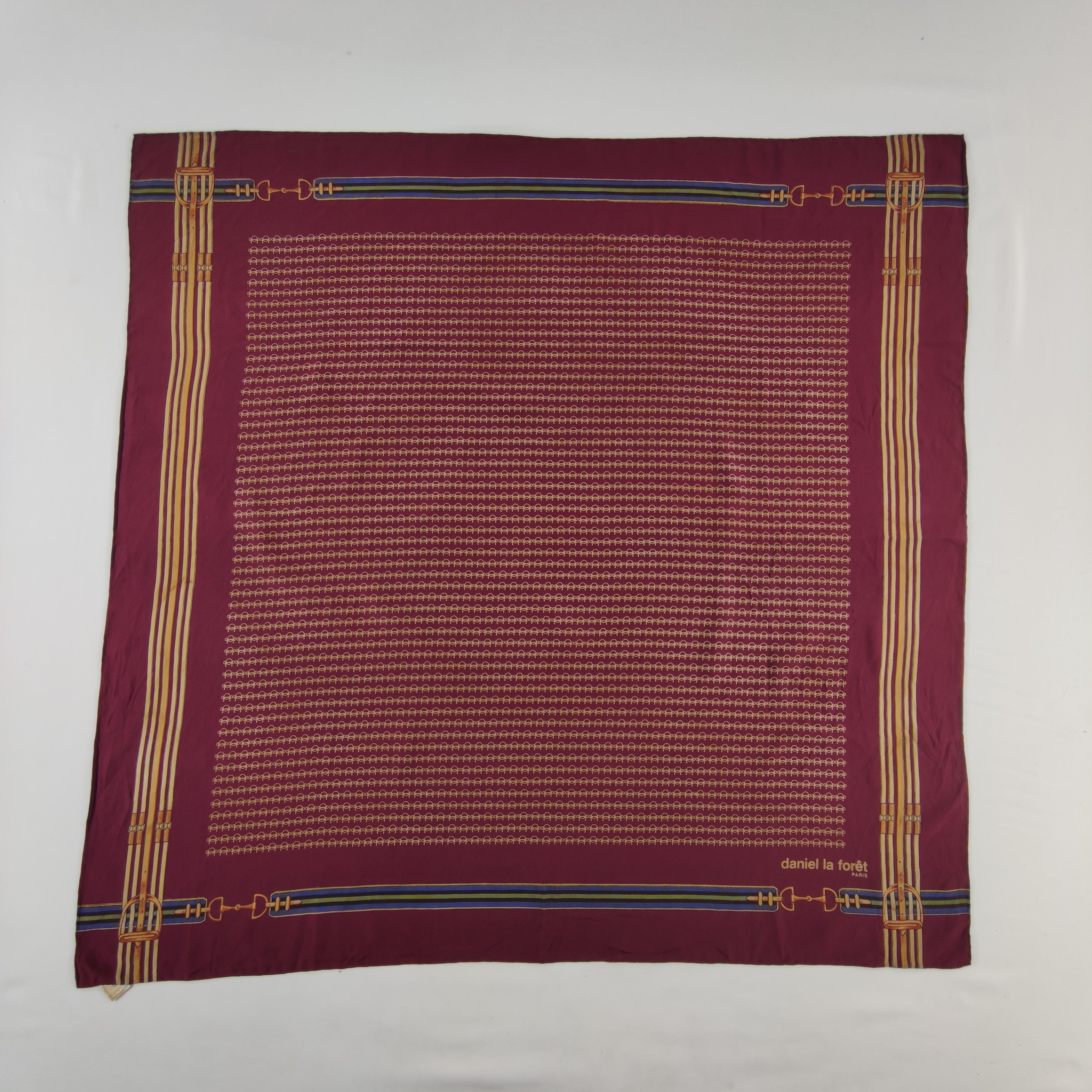 Other × Vintage Daniel la Foret Silk Scarf Size ONE SIZE - 2 Thumbnail