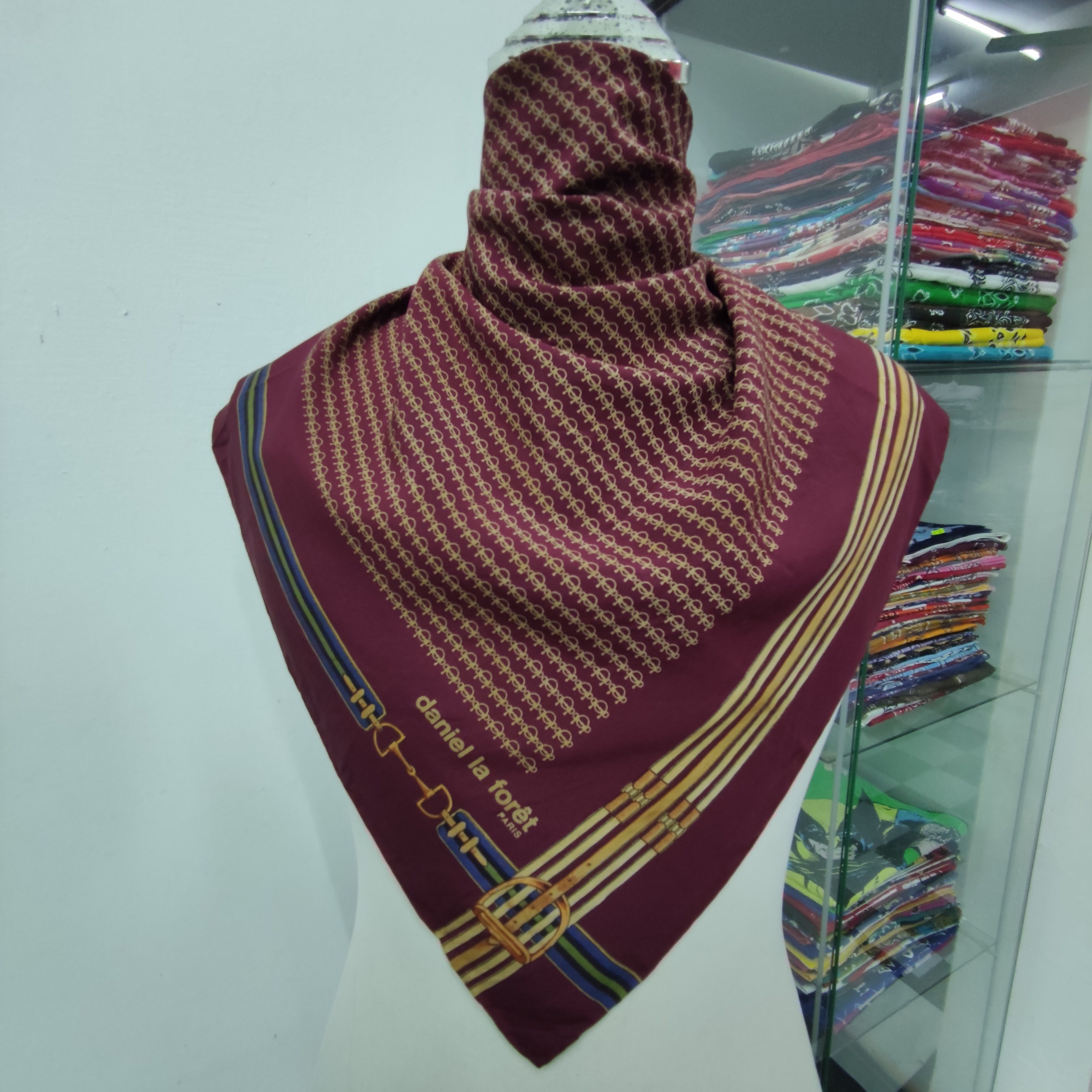 Other × Vintage Daniel la Foret Silk Scarf Size ONE SIZE - 1 Thumbnail