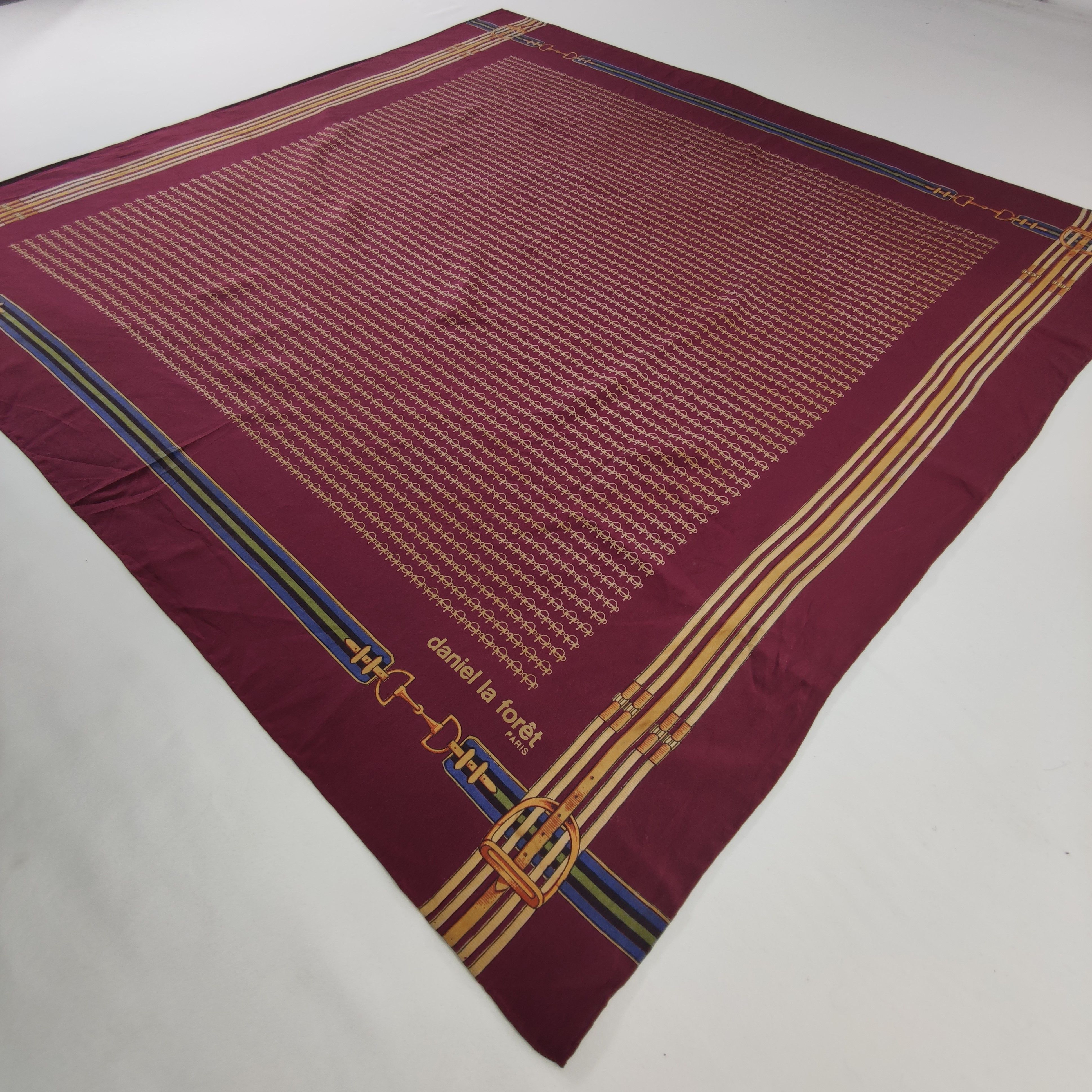 Other × Vintage Daniel la Foret Silk Scarf Size ONE SIZE - 3 Thumbnail