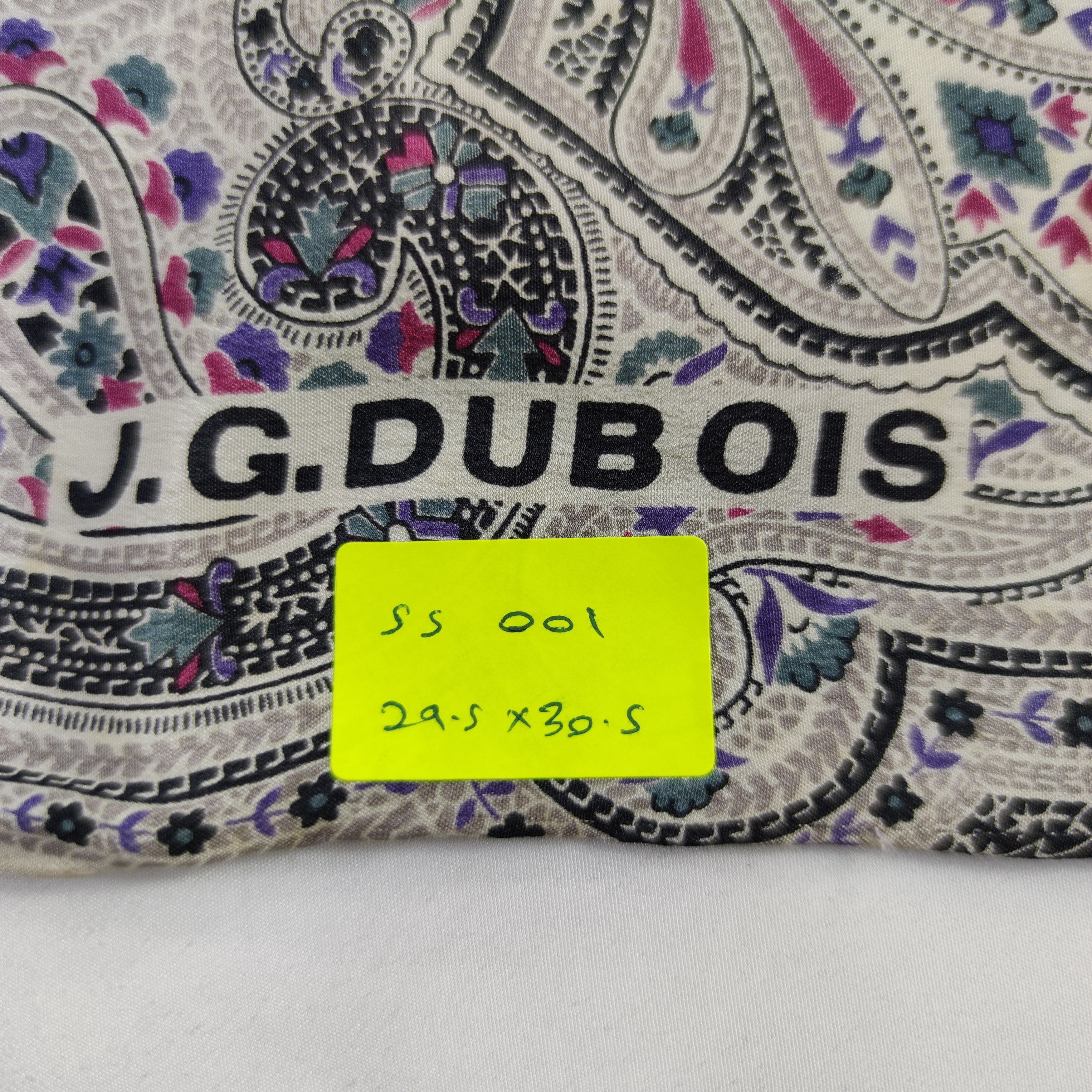 Vintage J.G.Dubois Silk Scarf Size ONE SIZE - 6 Thumbnail