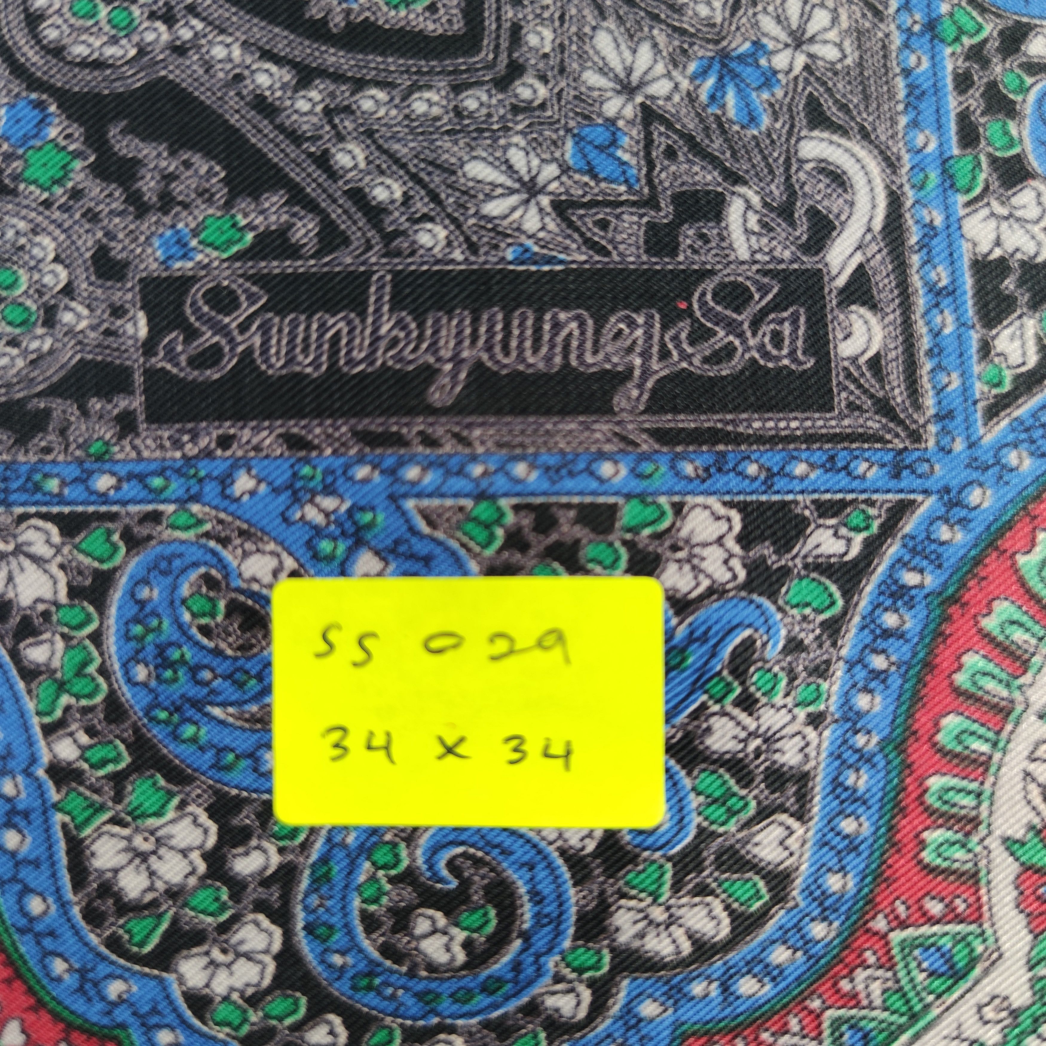 Vintage Sun Kyung Sa Silk Scarf Size ONE SIZE - 5 Thumbnail