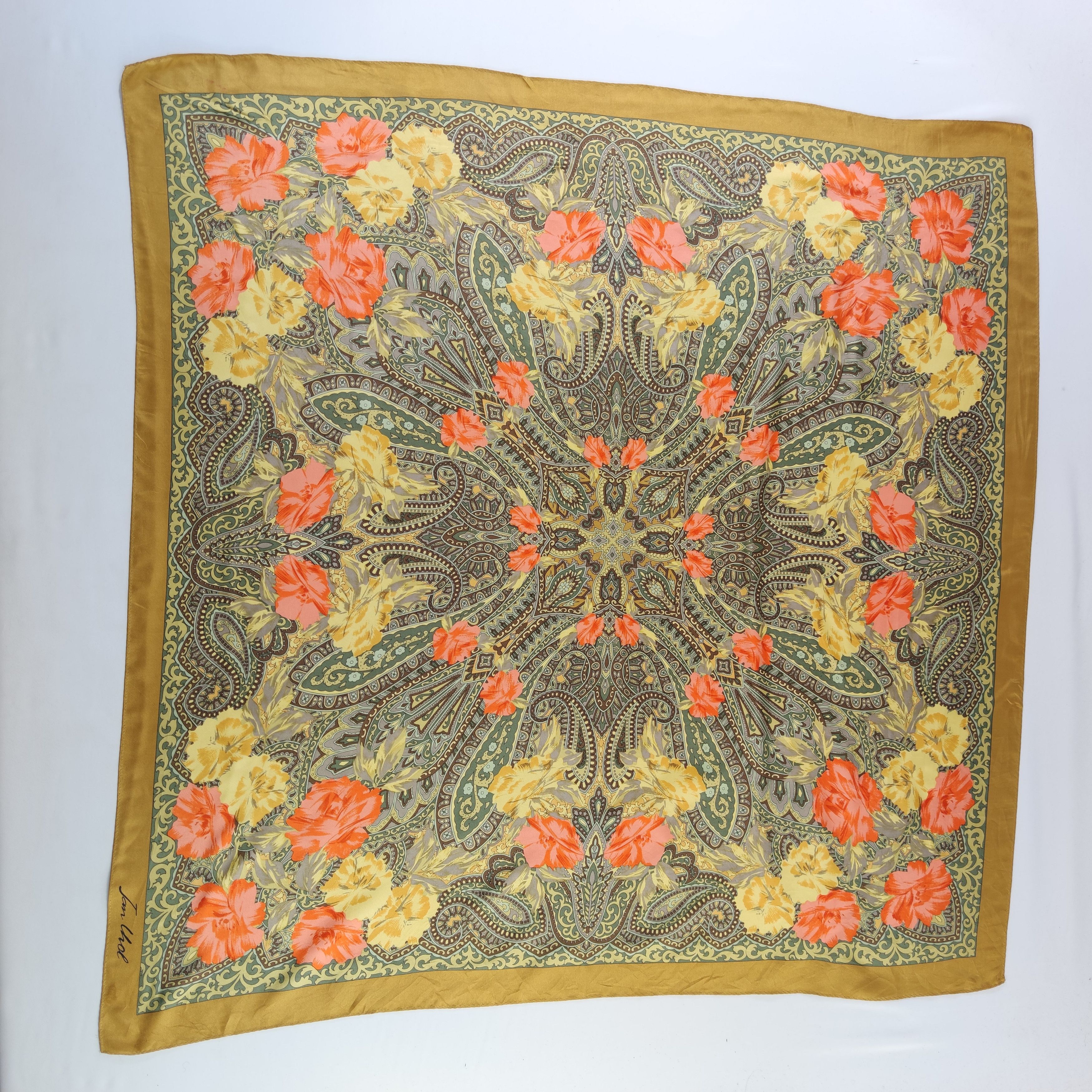 Other Jan Chol Silk Scarf Size ONE SIZE - 2 Thumbnail