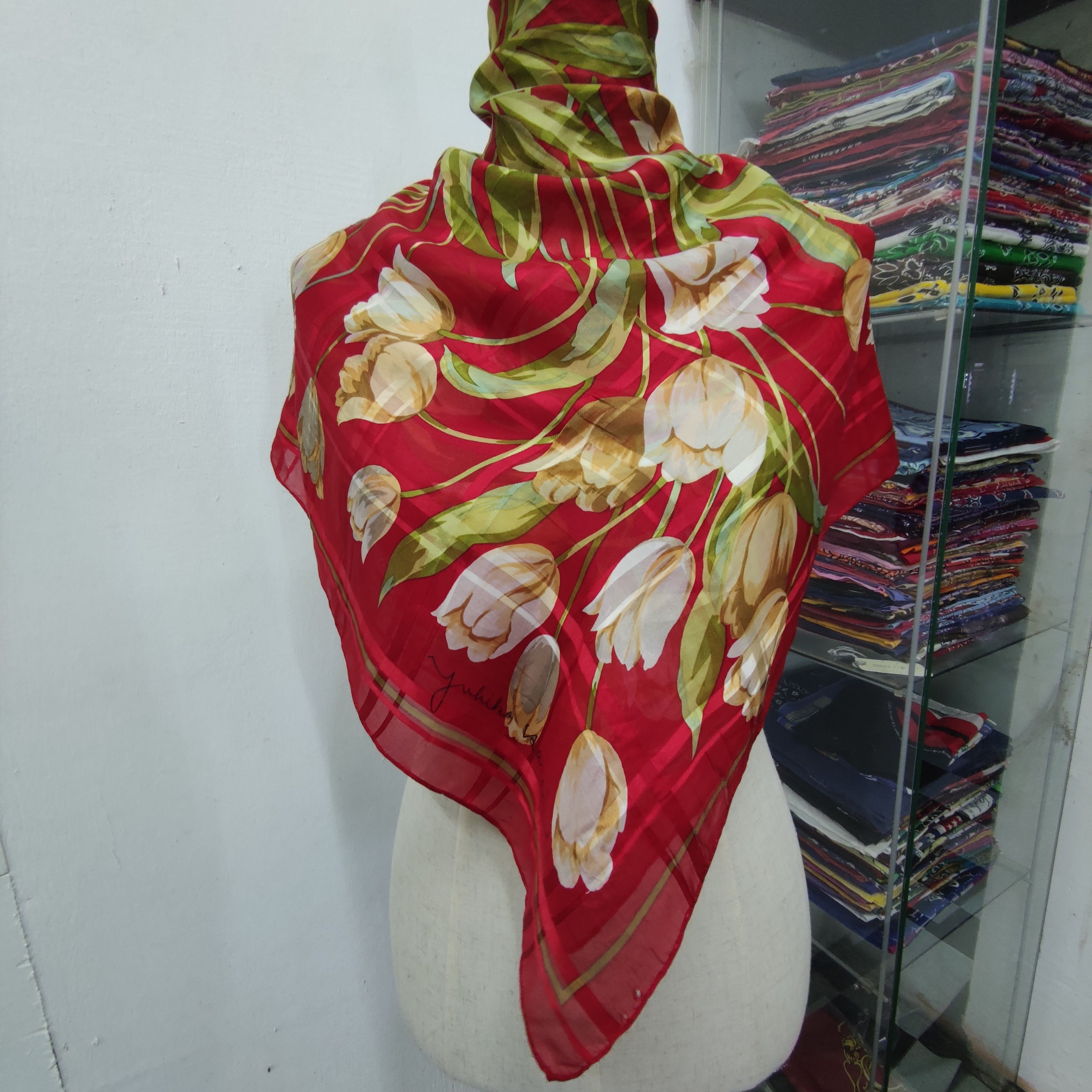Other Yukiko Aomai Silk Scarf Size ONE SIZE - 1 Thumbnail