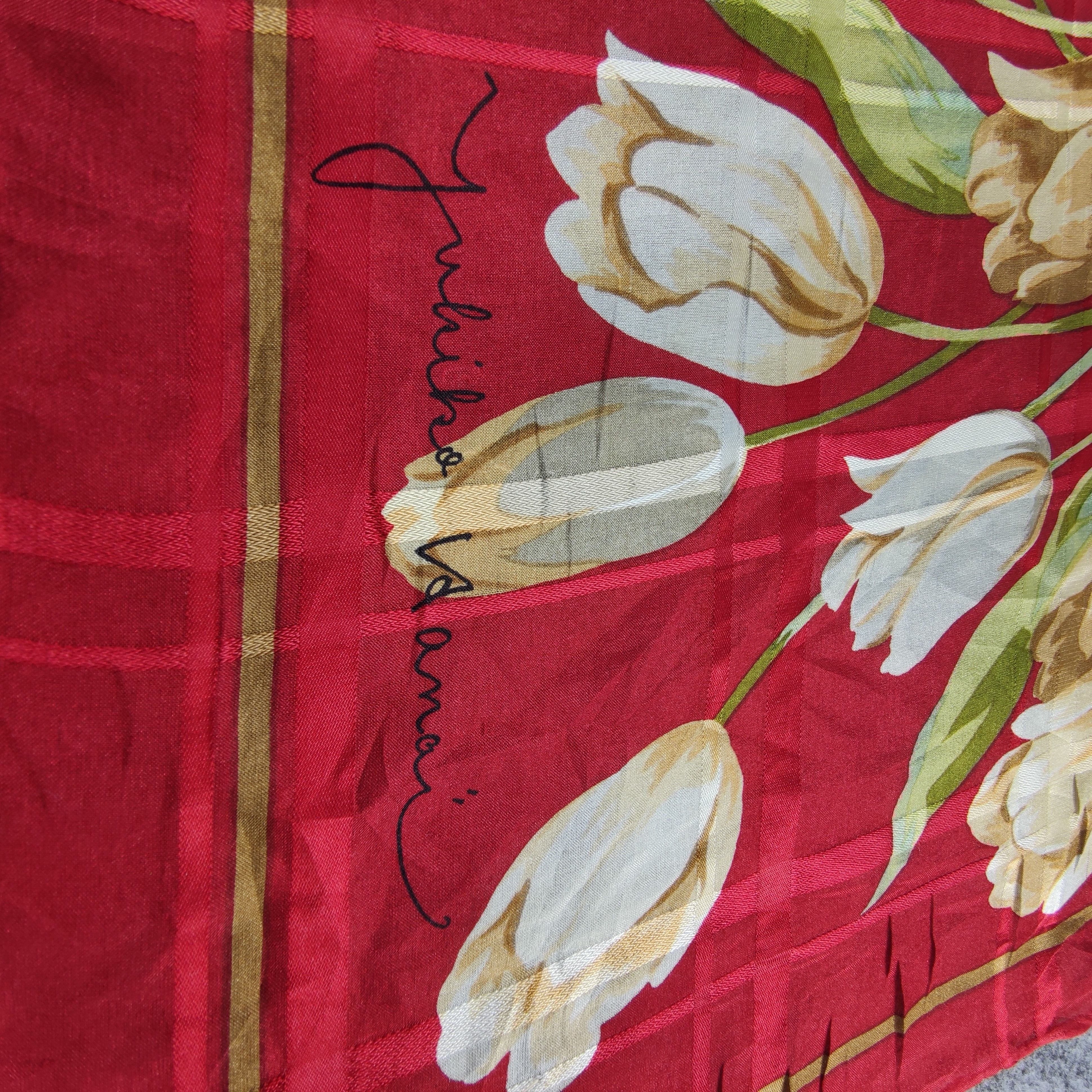 Other Yukiko Aomai Silk Scarf Size ONE SIZE - 5 Thumbnail