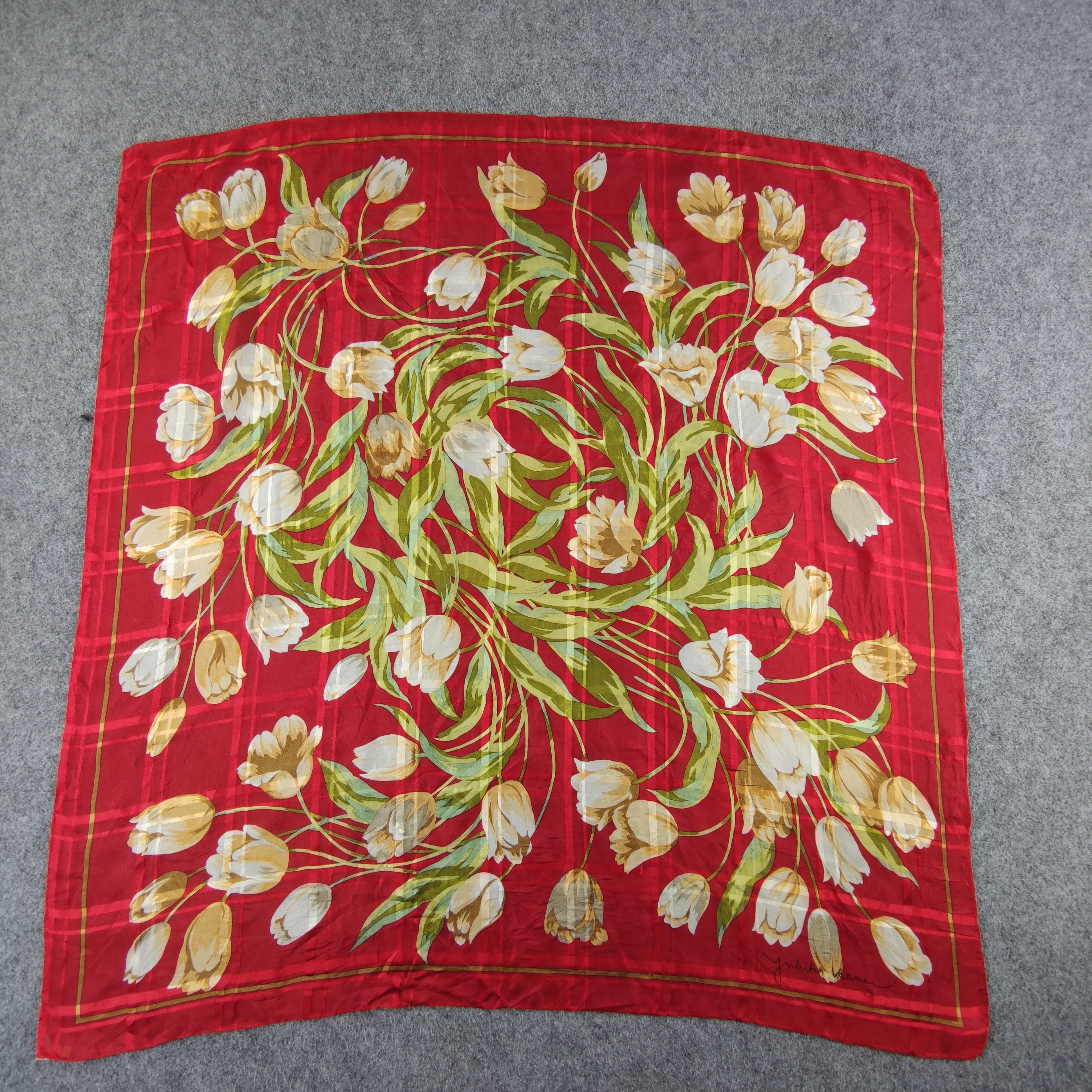 Other Yukiko Aomai Silk Scarf Size ONE SIZE - 2 Thumbnail