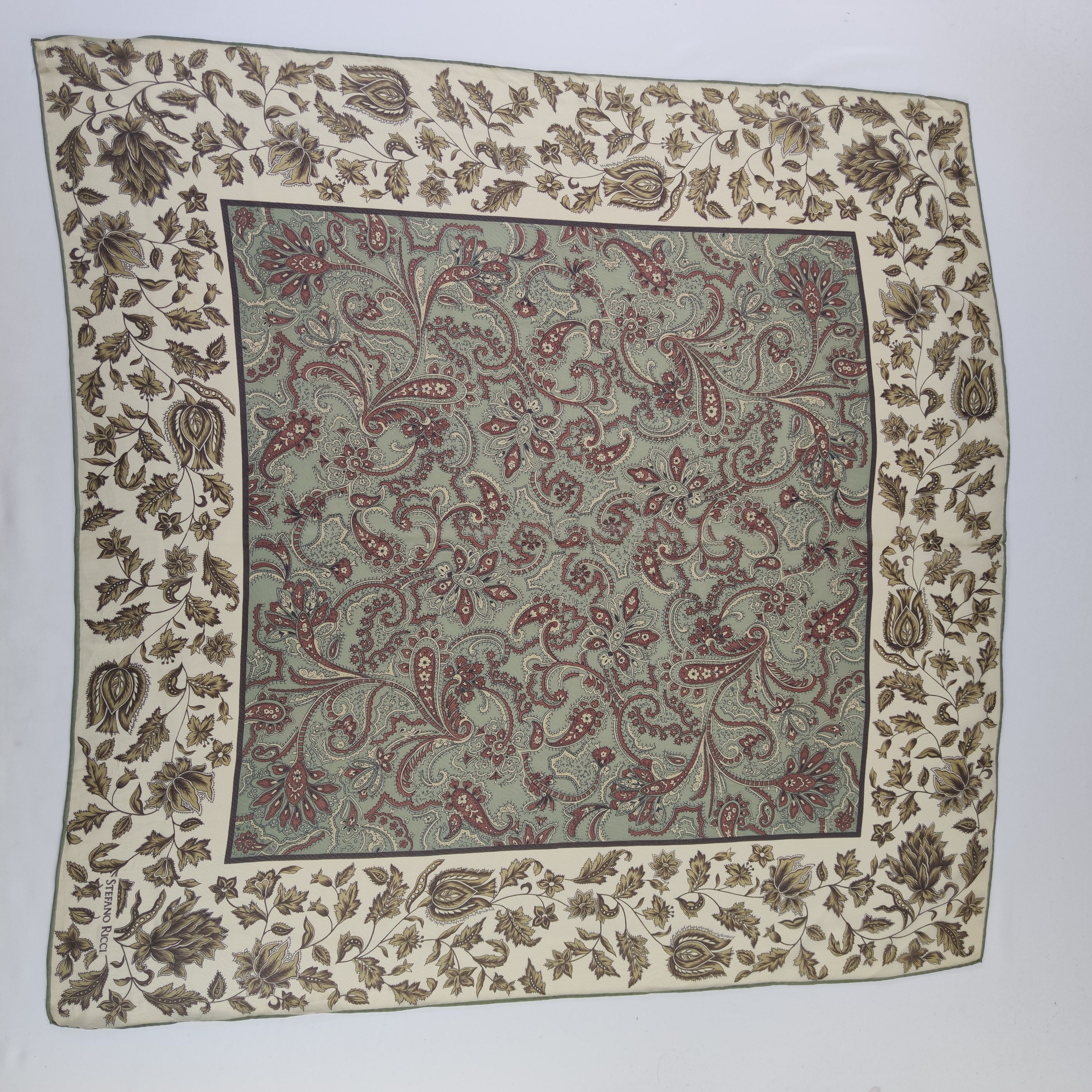 Stefano Ricci Stefano Ricci Silk Scarf Size ONE SIZE - 2 Thumbnail