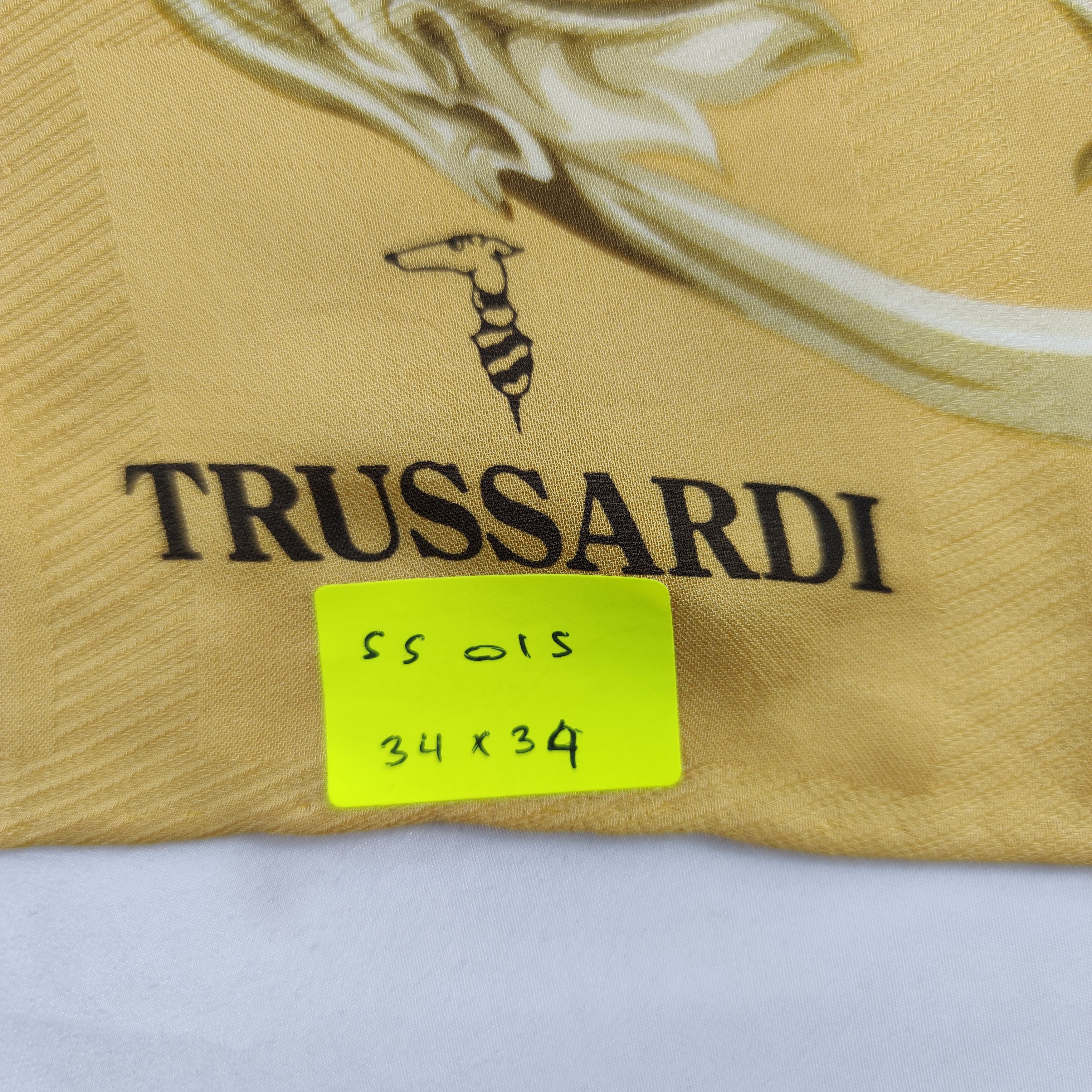 Trussardi Trussardi Silk Scarf Size ONE SIZE - 6 Thumbnail