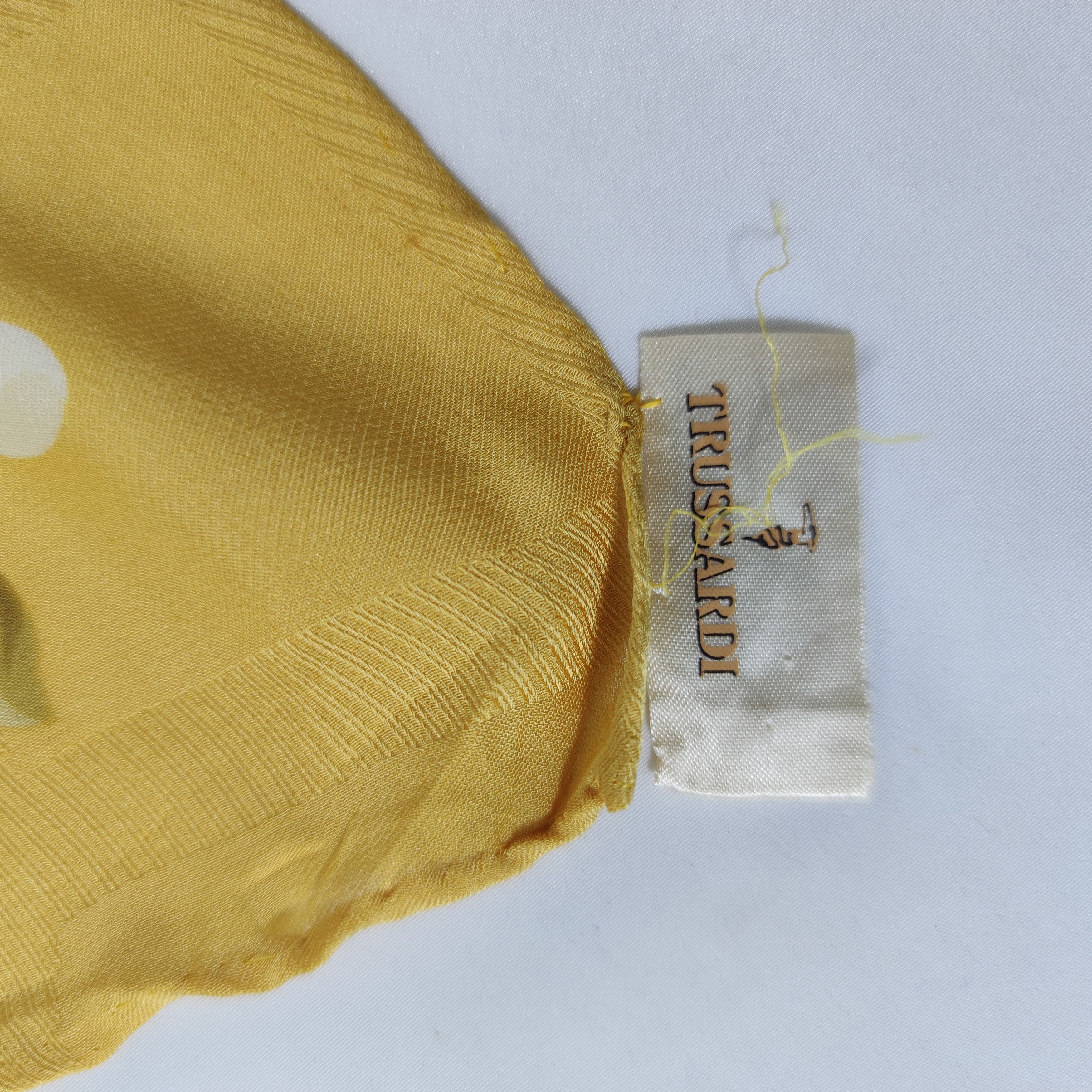 Trussardi Trussardi Silk Scarf Size ONE SIZE - 7 Thumbnail