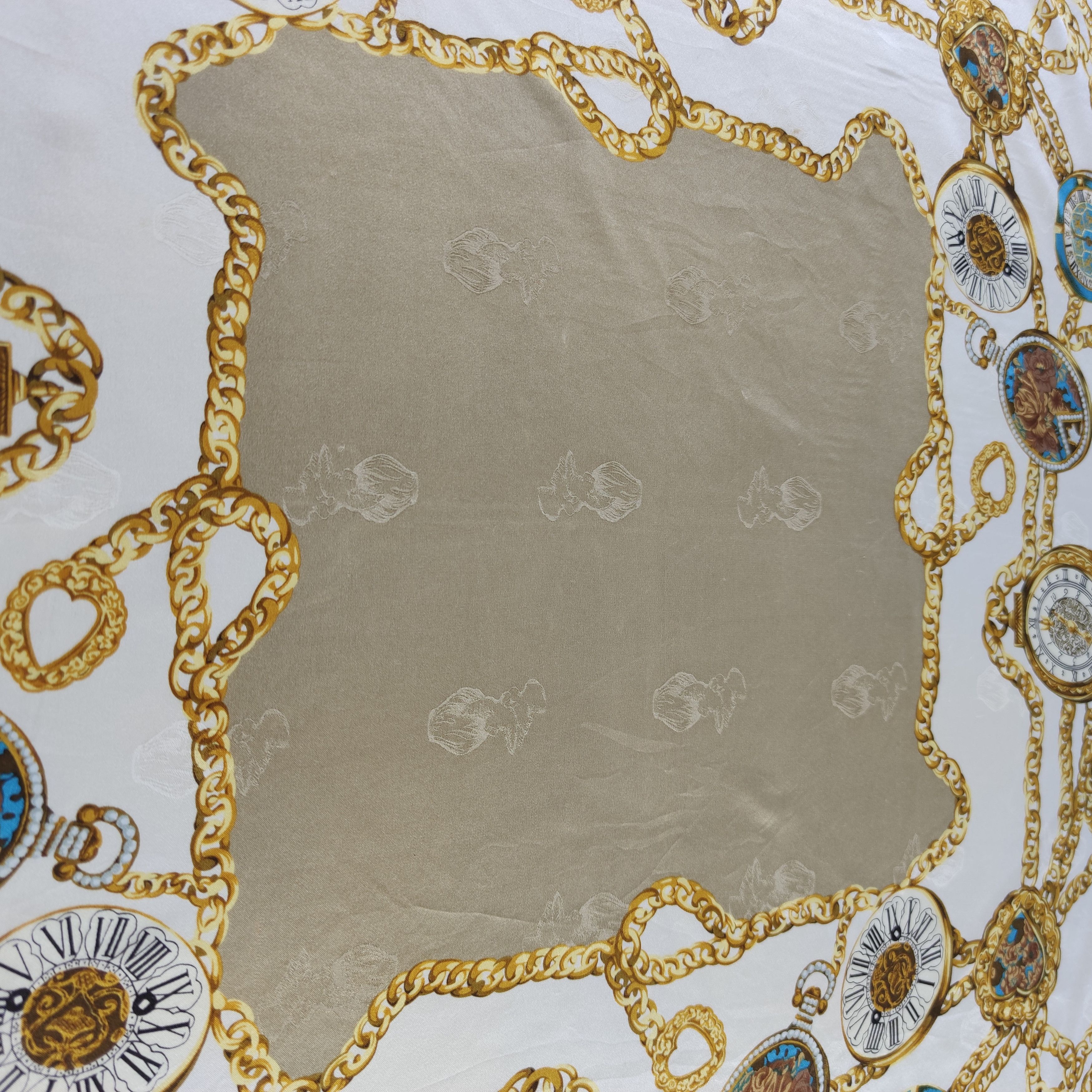 Nina Ricci Nina Ricci Silk Scarf Size ONE SIZE - 3 Thumbnail