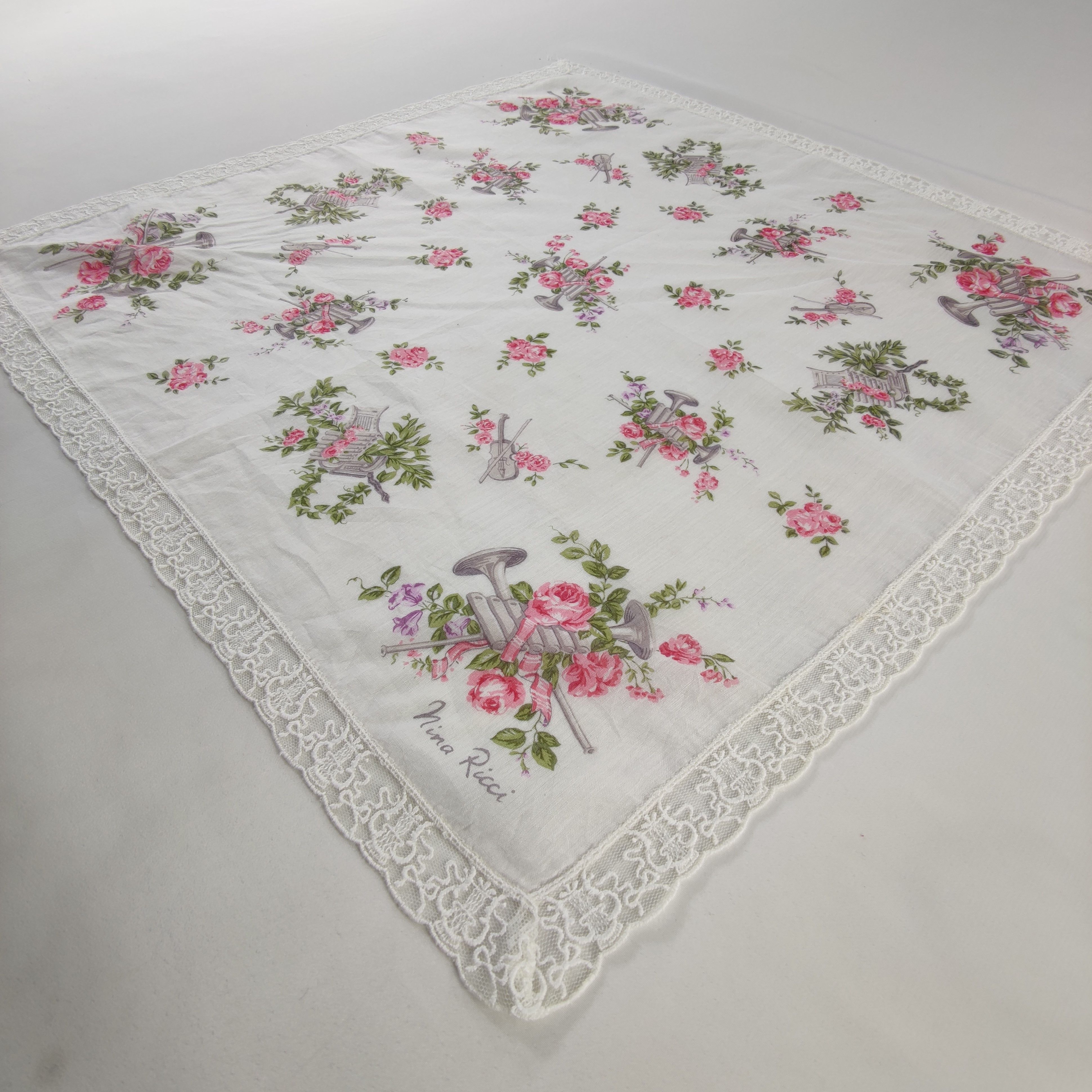 Nina Ricci Nina Ricci Handkerchief/Neckerchief/Bandana Size ONE SIZE - 3 Thumbnail