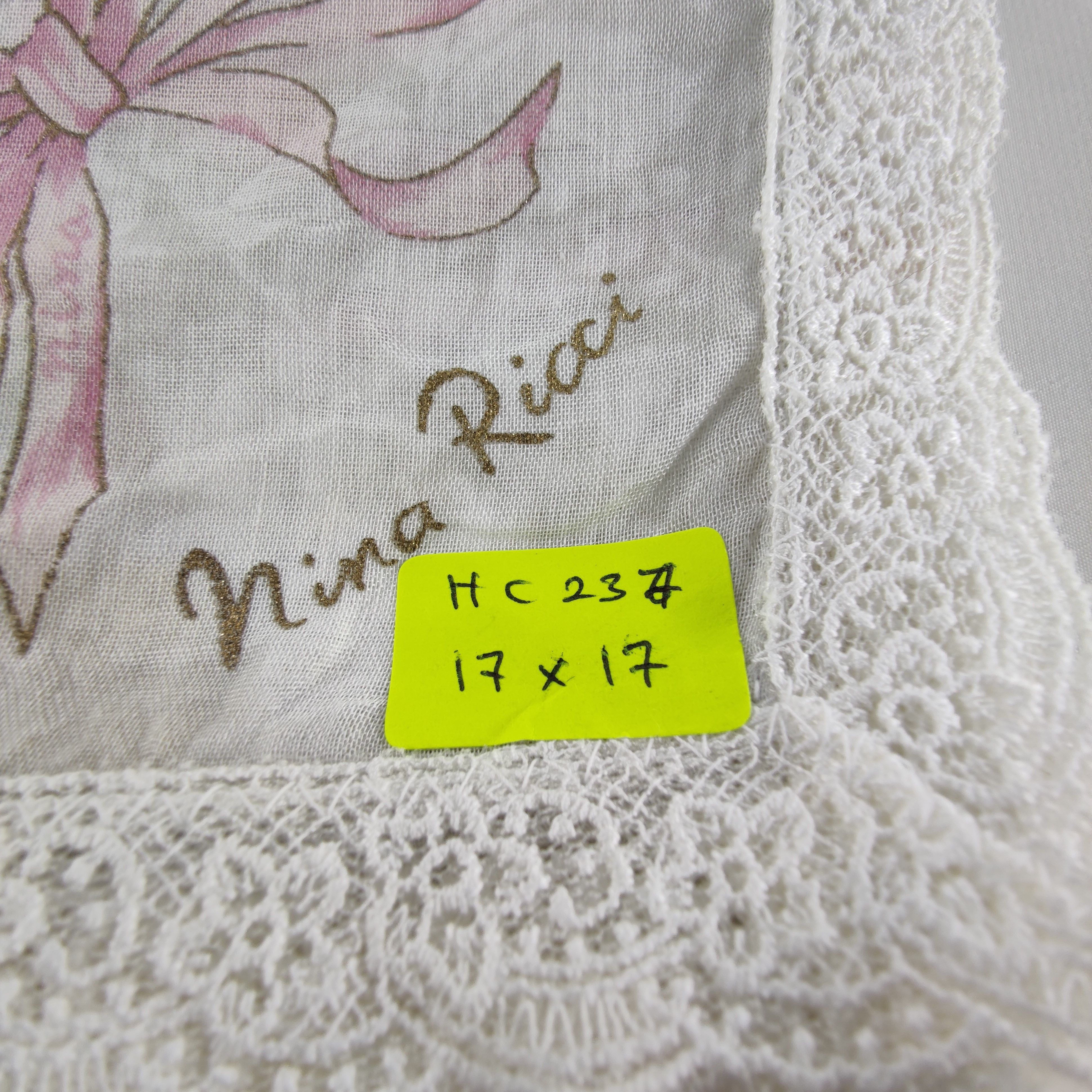 Nina Ricci Nina Ricci Handkerchief/Neckerchief/Bandana Size ONE SIZE - 6 Thumbnail