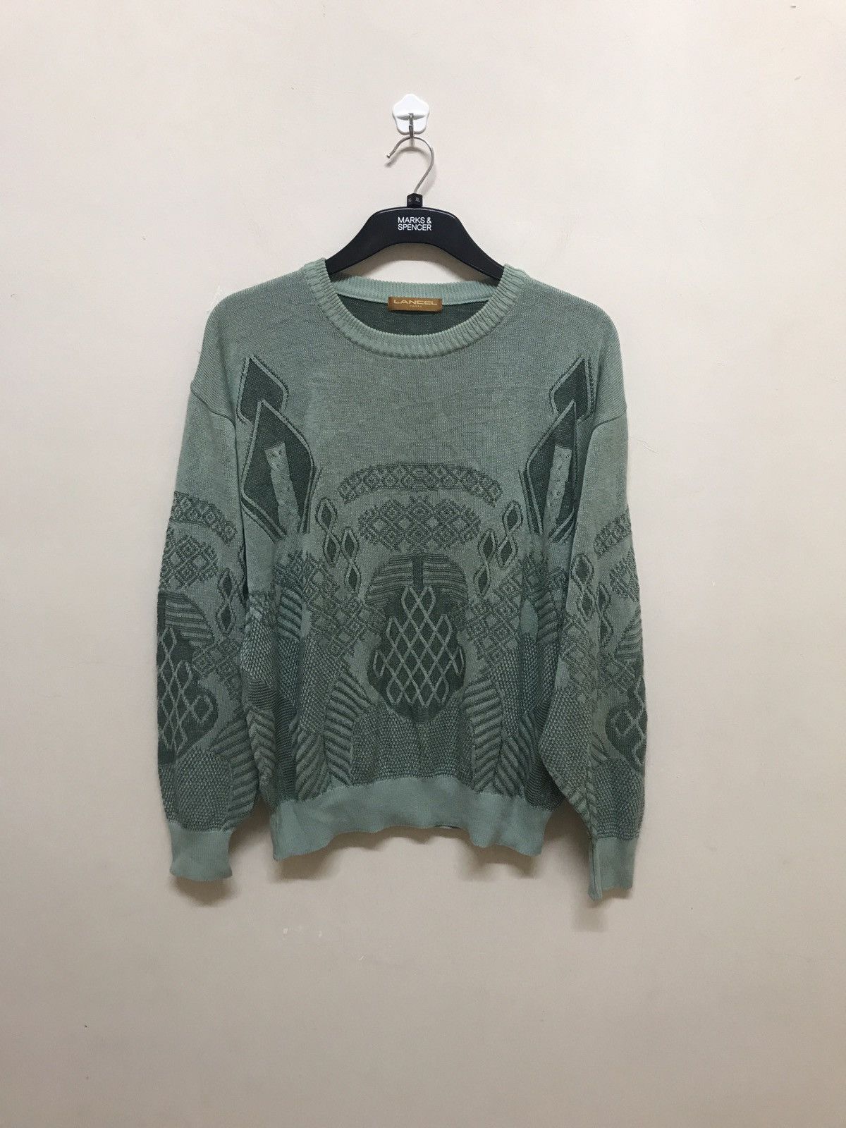 Lancel LANCEL PARIS KNIT SWEATSHIRT Size US M / EU 48-50 / 2 - 1 Thumbnail