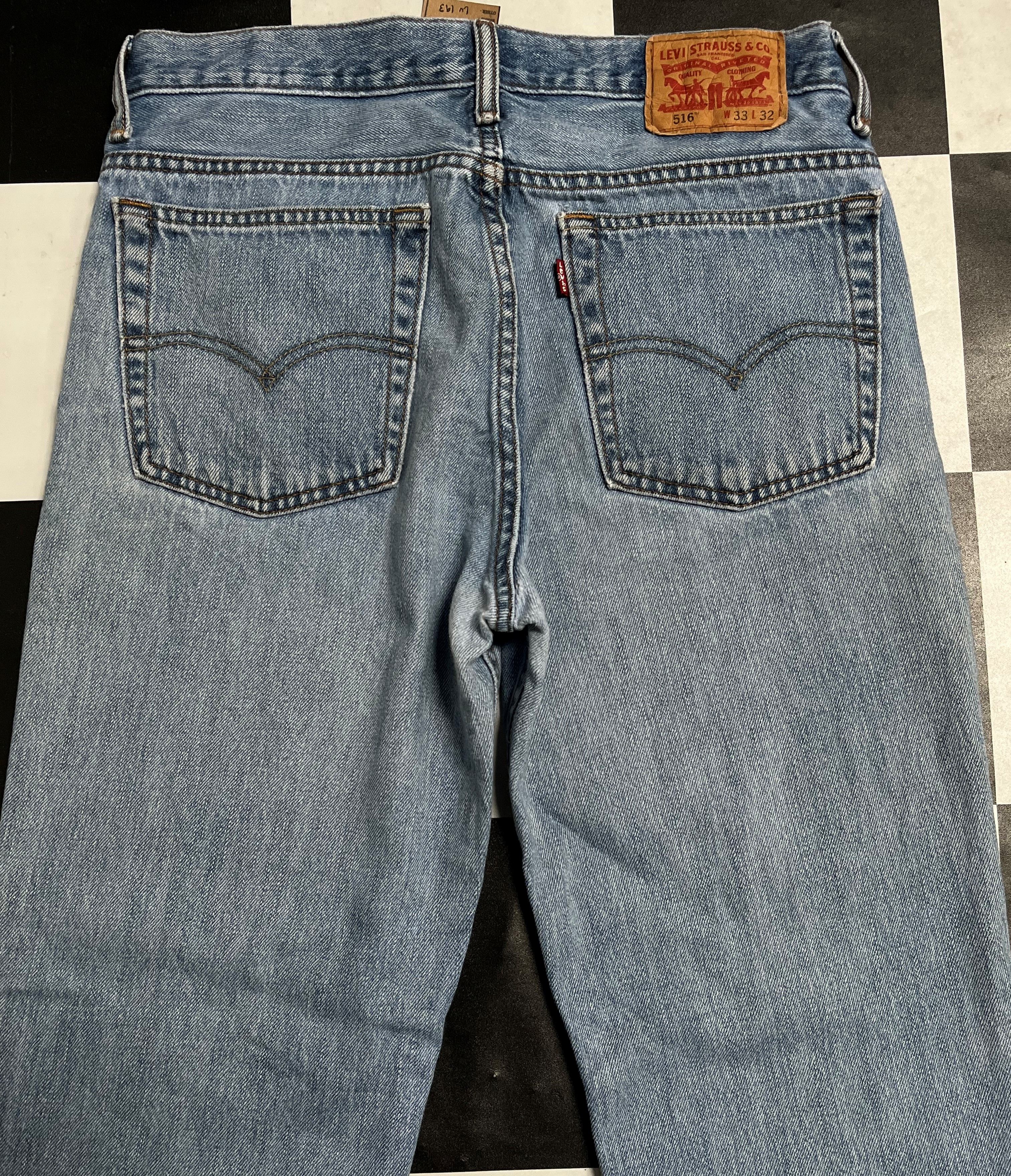 Levi's × Vintage Vintage Levis 516 Denim Jeans L193 Size US 32 / EU 48 - 7 Thumbnail